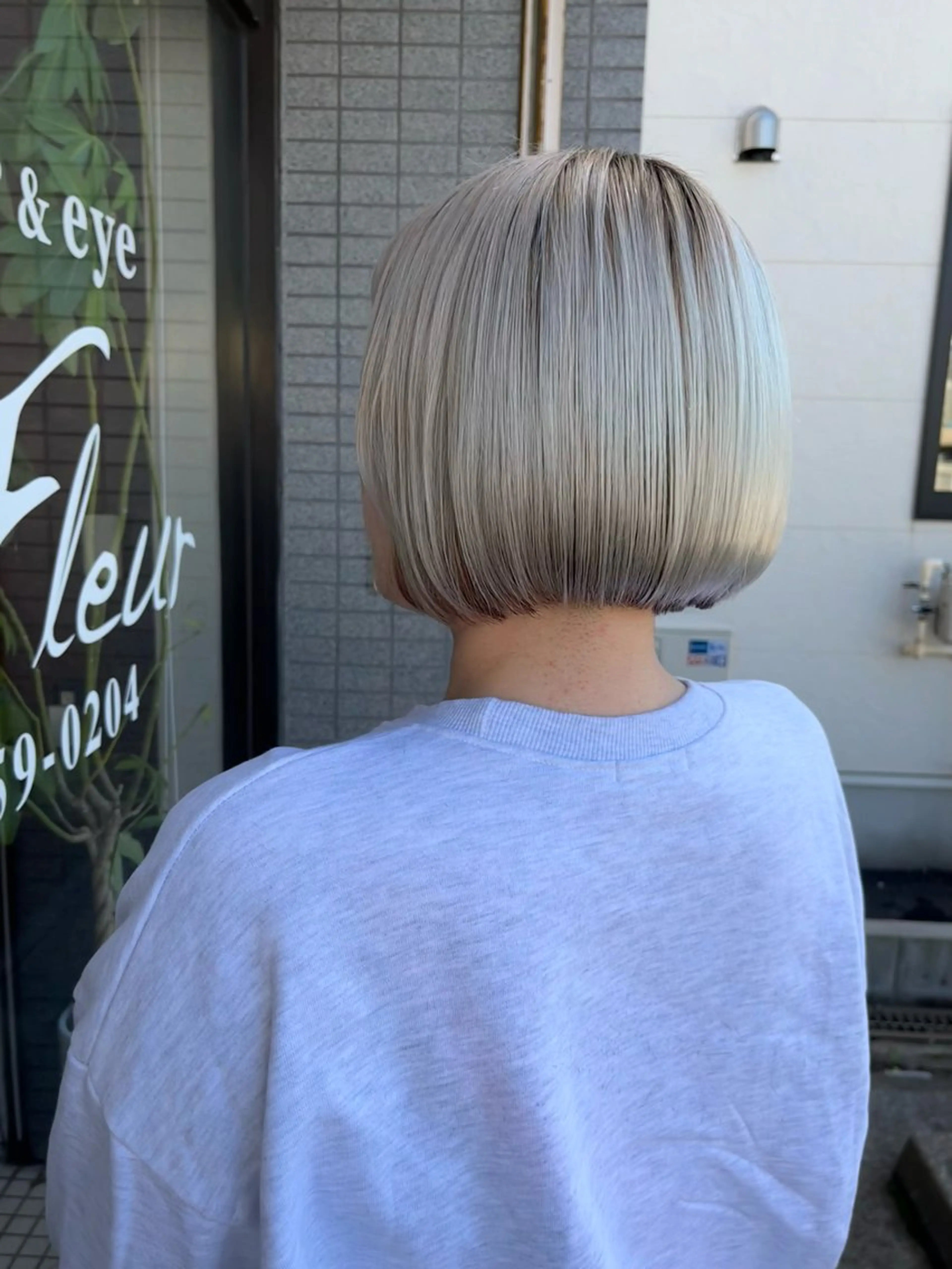 ショート Un Fleur所属・立野 希沙のヘアスタイル