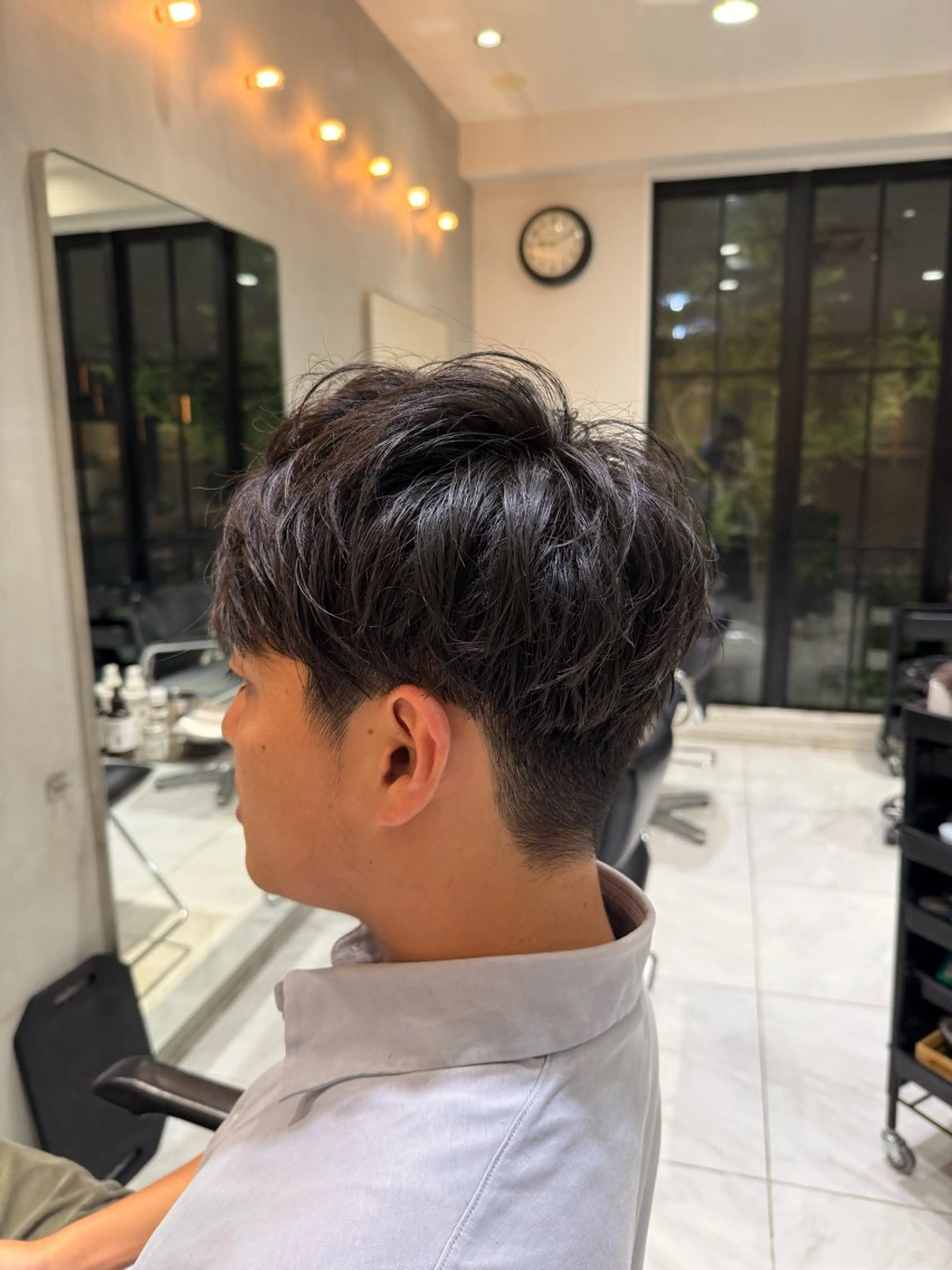 メンズ カット 艶カラー/縮毛矯正 🫧terukaのヘアスタイル