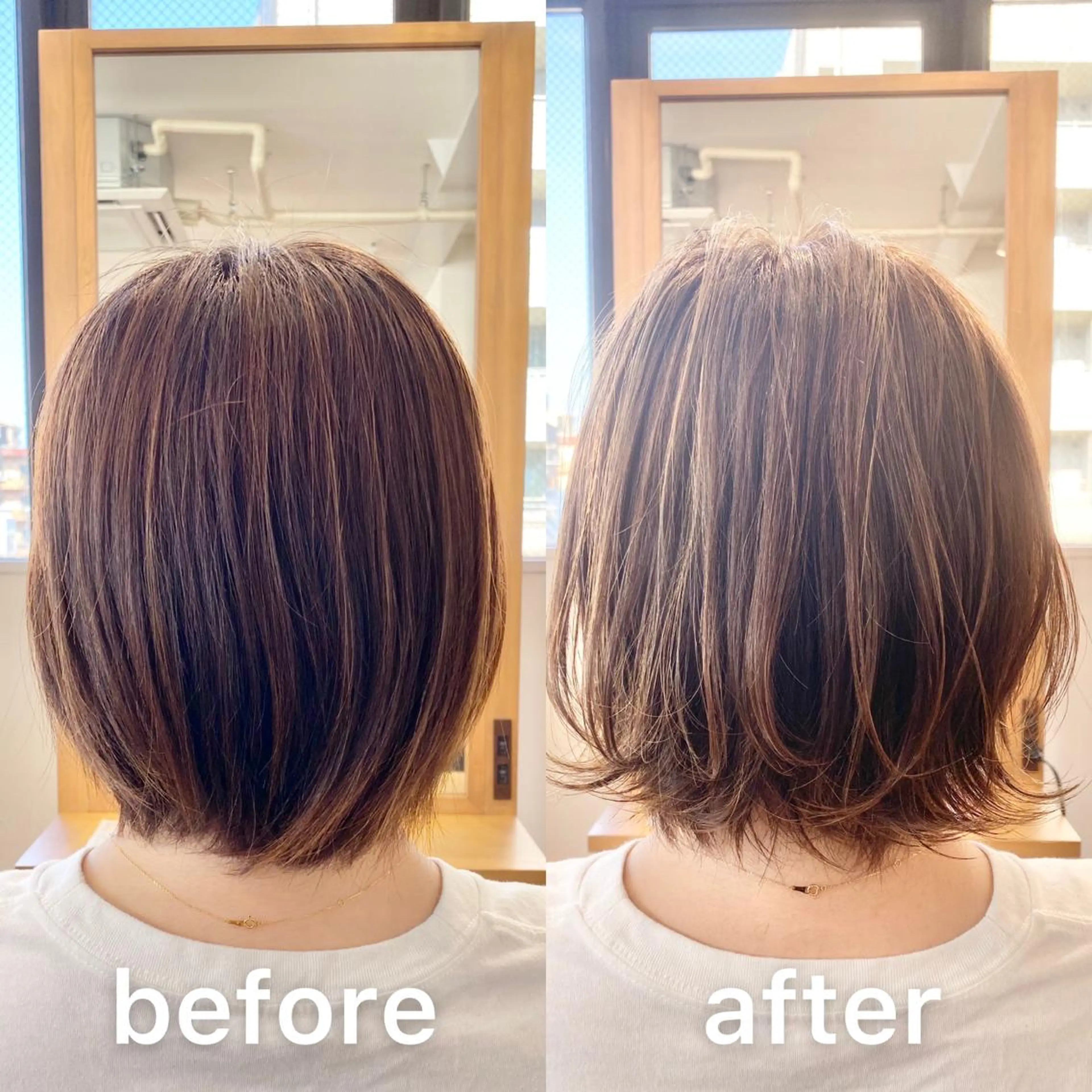 ショート カラー ベージュカラー ブリーチ 透明感カラー ハイライトカラー ハイトーンカラー カット ヘアカラー KIZU 髪質改善 オカルト怪談のヘアスタイル