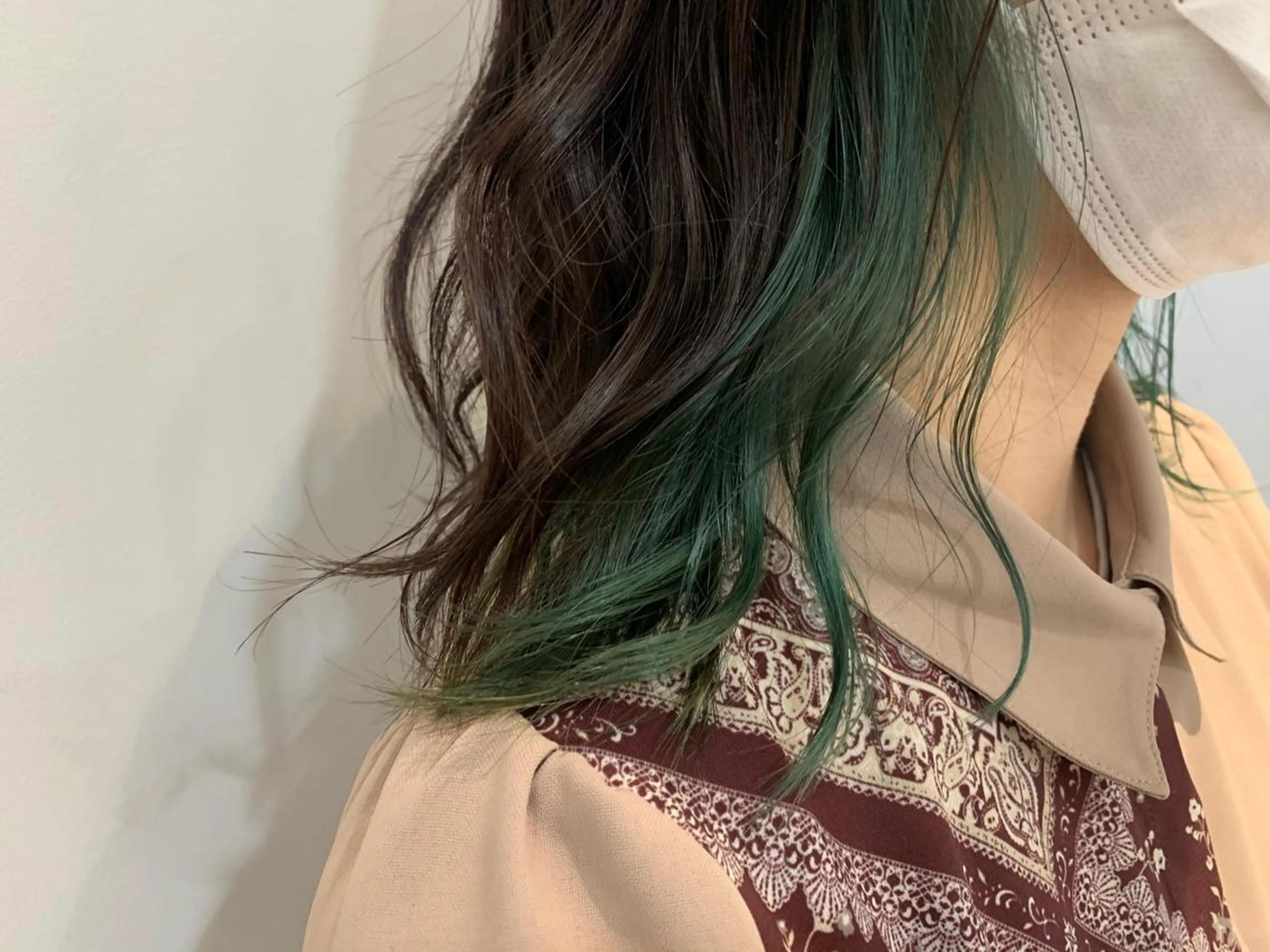 ミディアム カラー ピンクカラー ピンクパープル パープルカラー 高橋友里亜 /フリーランスのヘアスタイル