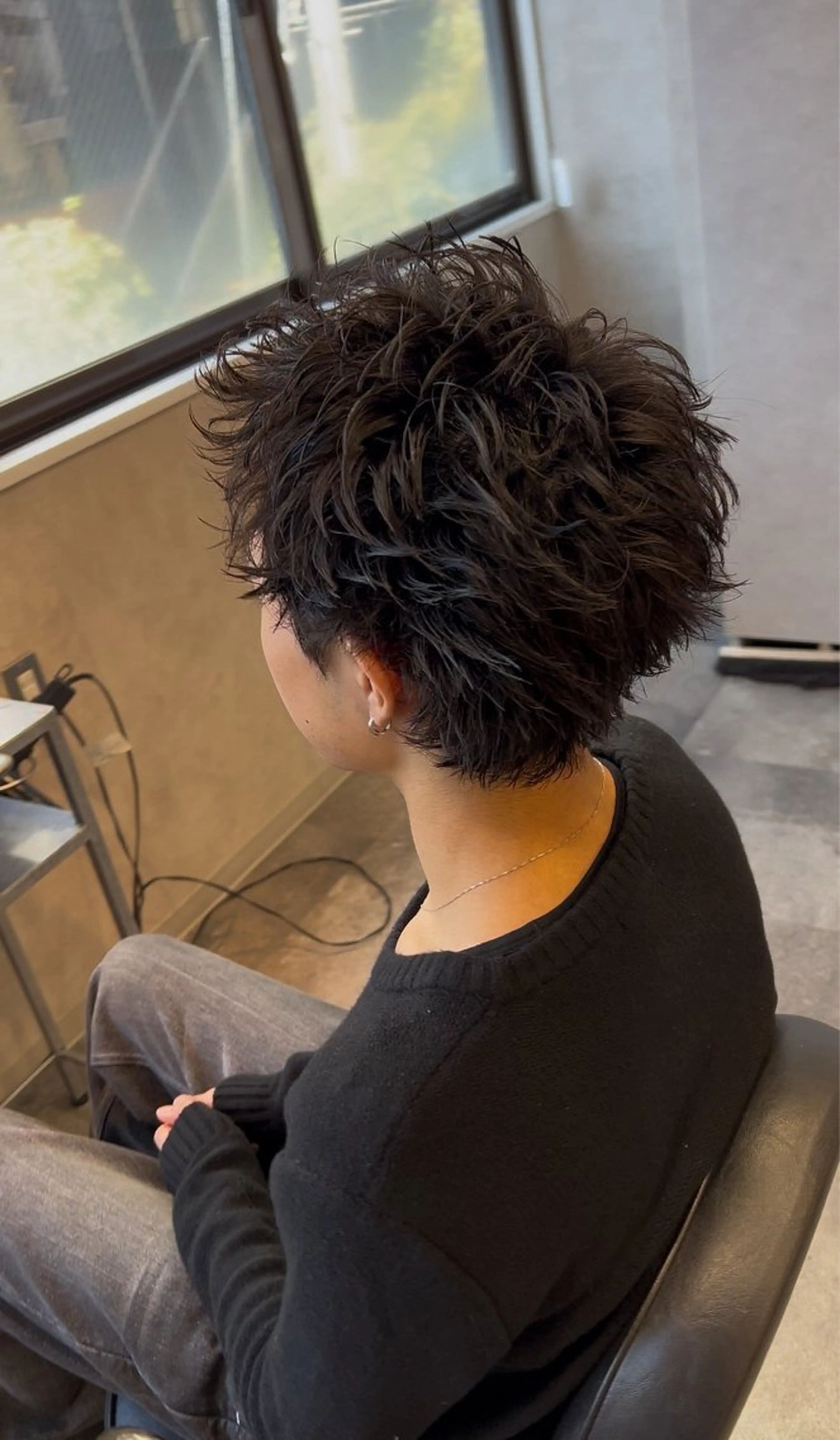 ショート パーマ ヘアアレンジ メンズ メンズパーマ カット パーマ メンズ特化/カラー/ パーマ/ケイシンのヘアスタイル