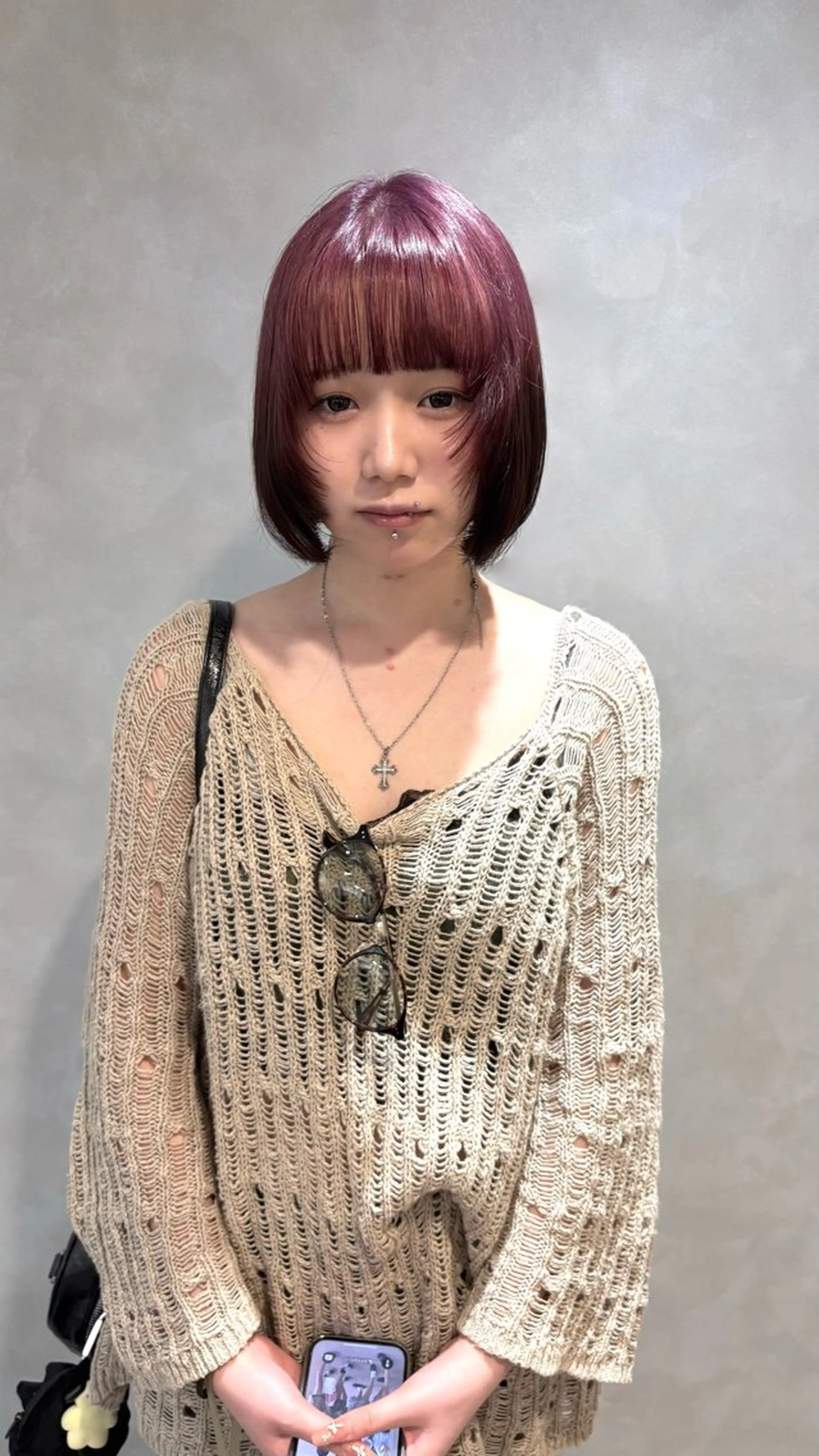 ショート ハマモト ユナのヘアスタイル