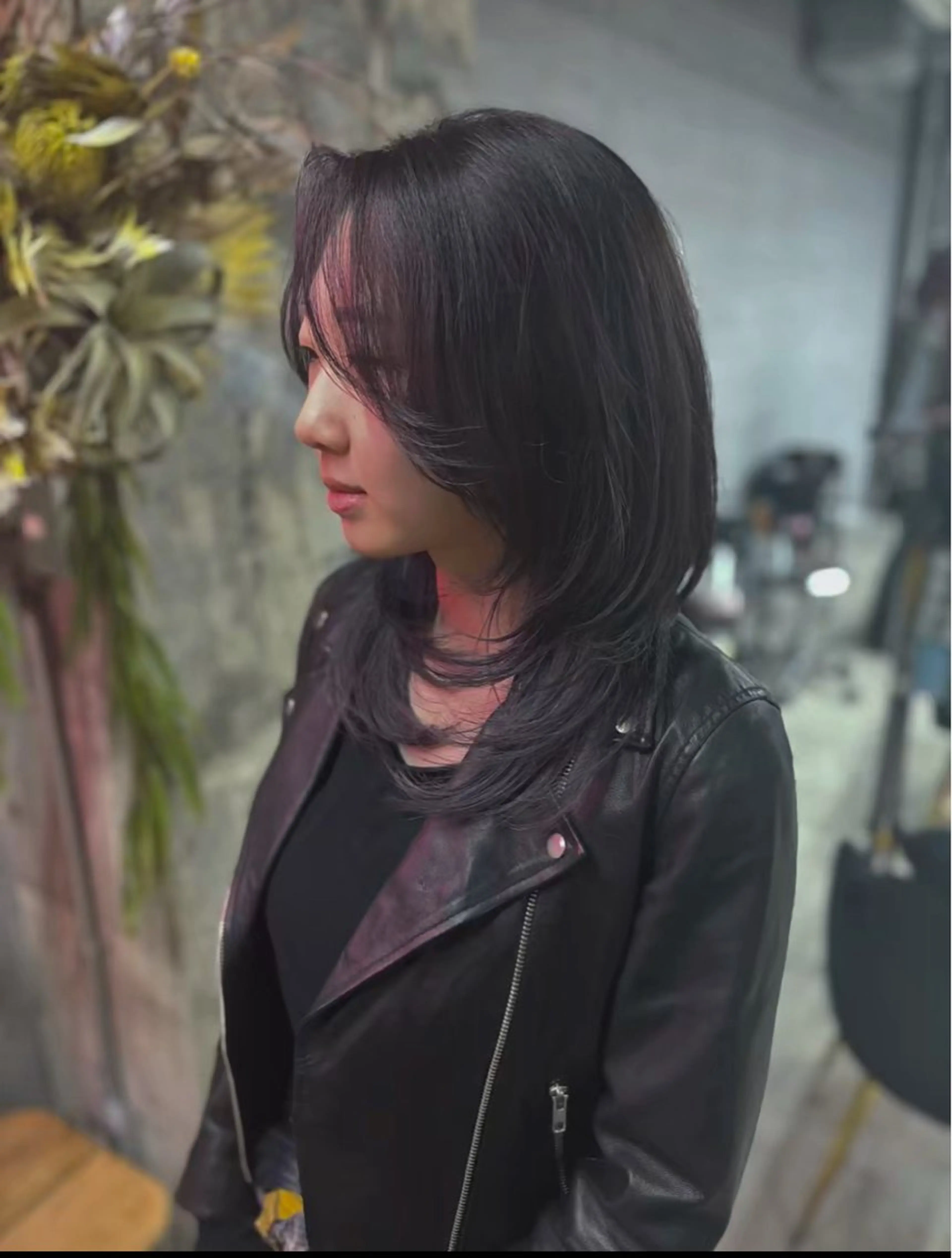 ミディアム レイヤーカット カット ヘアカラー ヘッドスパ 札幌パーマ レイヤー/後藤海音のヘアスタイル