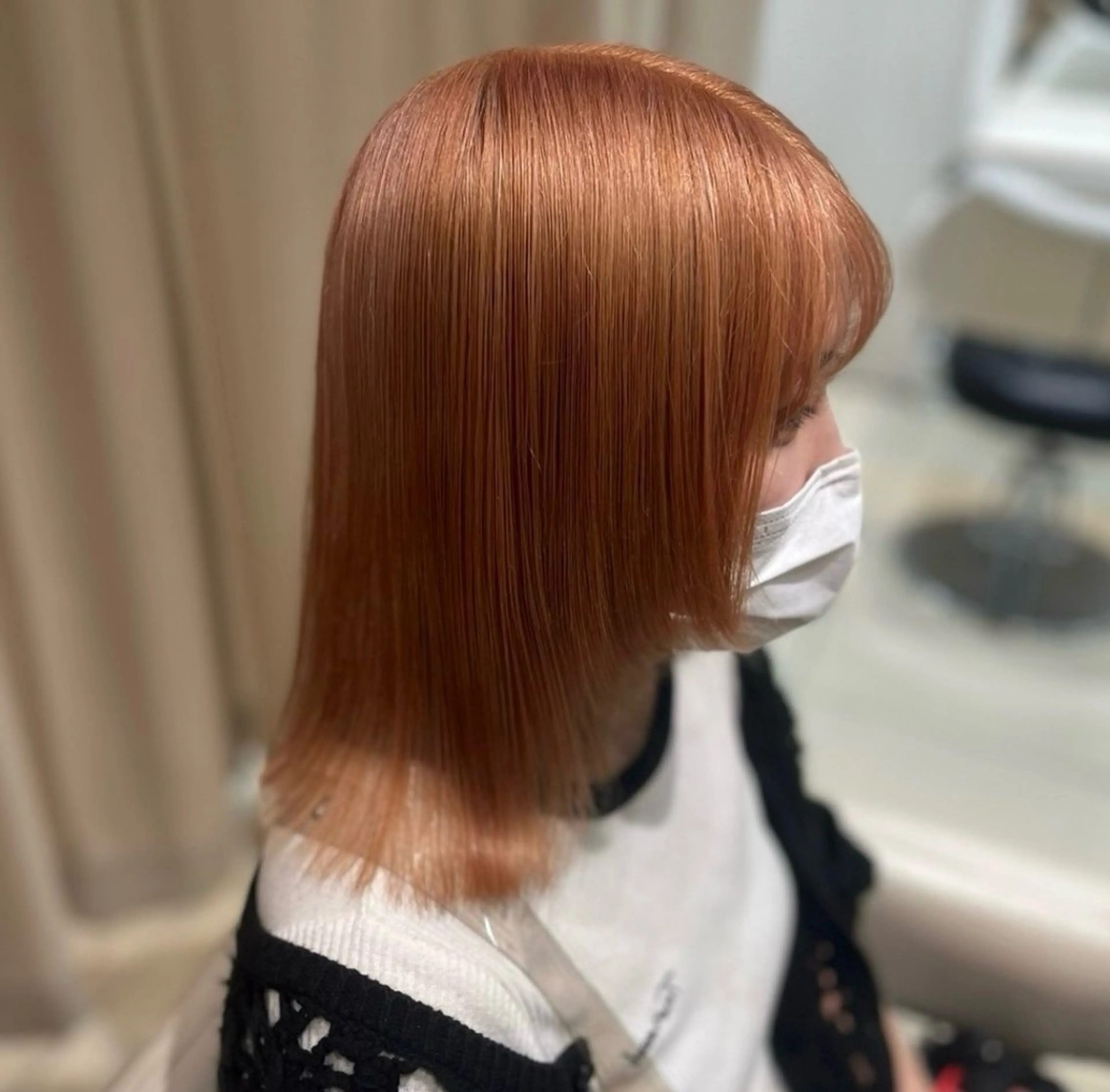 セミロング ヘアカラー ブリーチカラー特化 美容師/𝕐𝕌𝕀のヘアスタイル