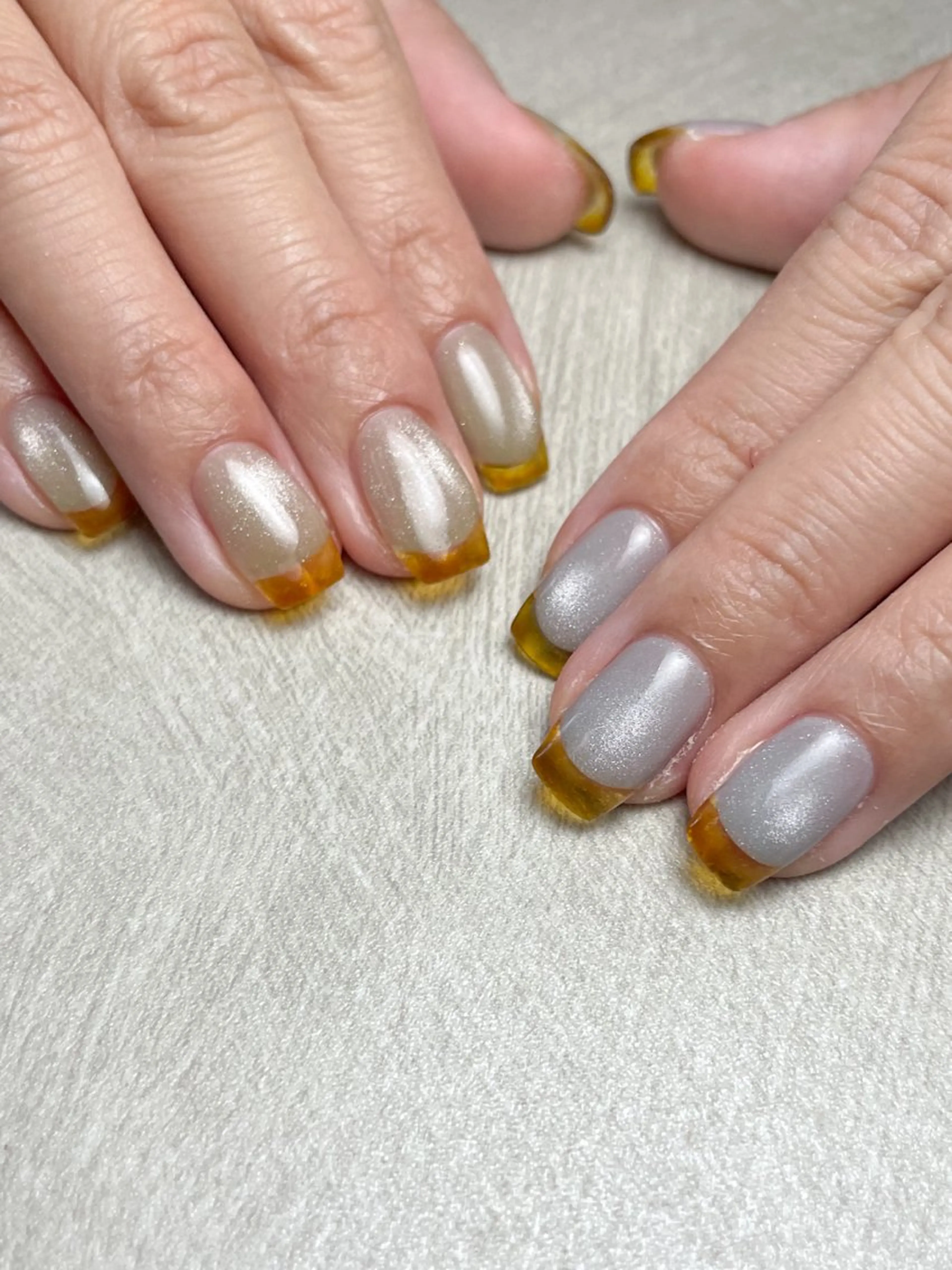 ネイル 長さ出し ハンドネイル atelier FIORITURA所属・FIORITURA aiのネイルデザイン