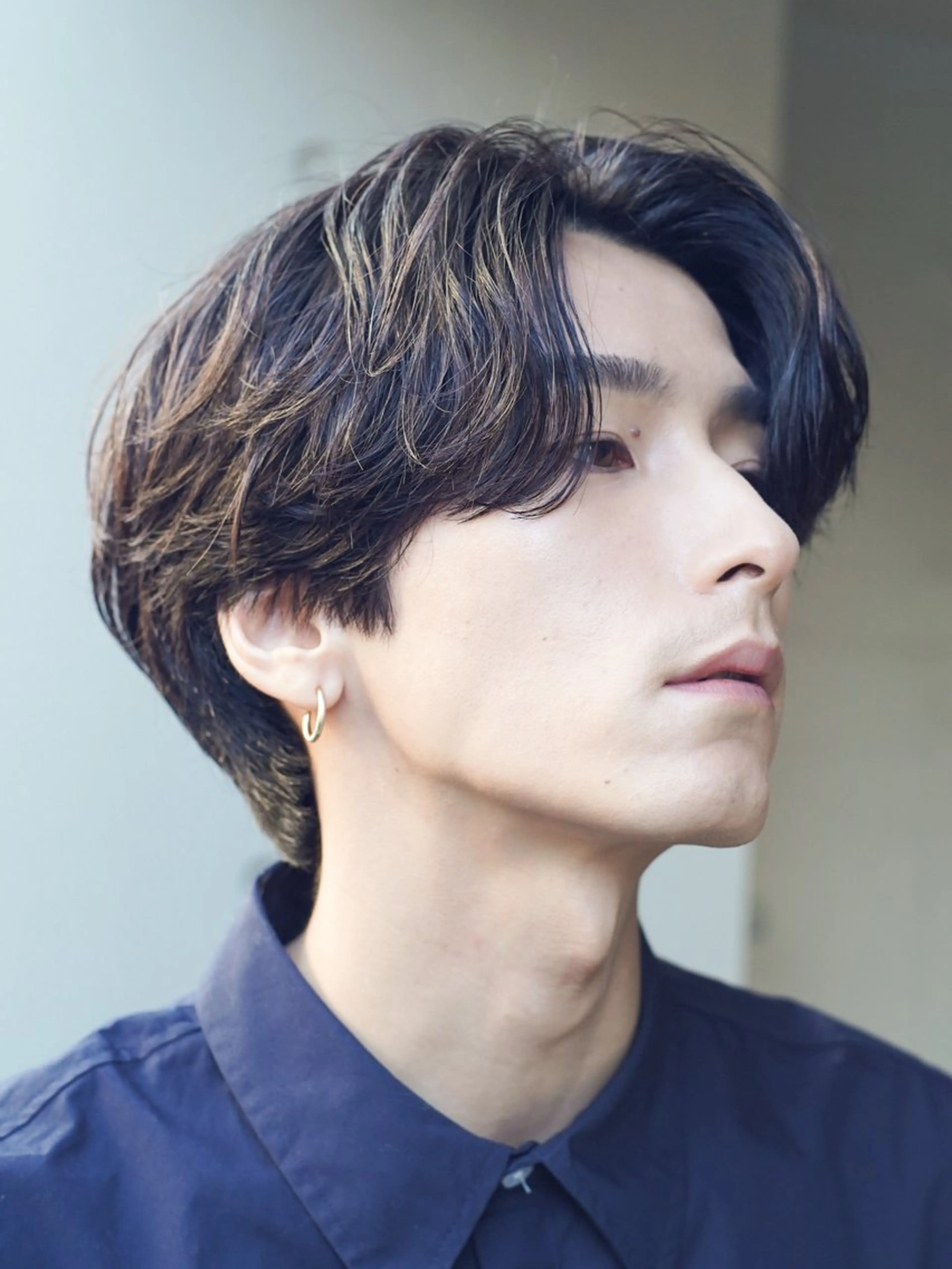 パーマ メンズ カット パーマ 名古屋メンズカラー 特化小林我修のヘアスタイル