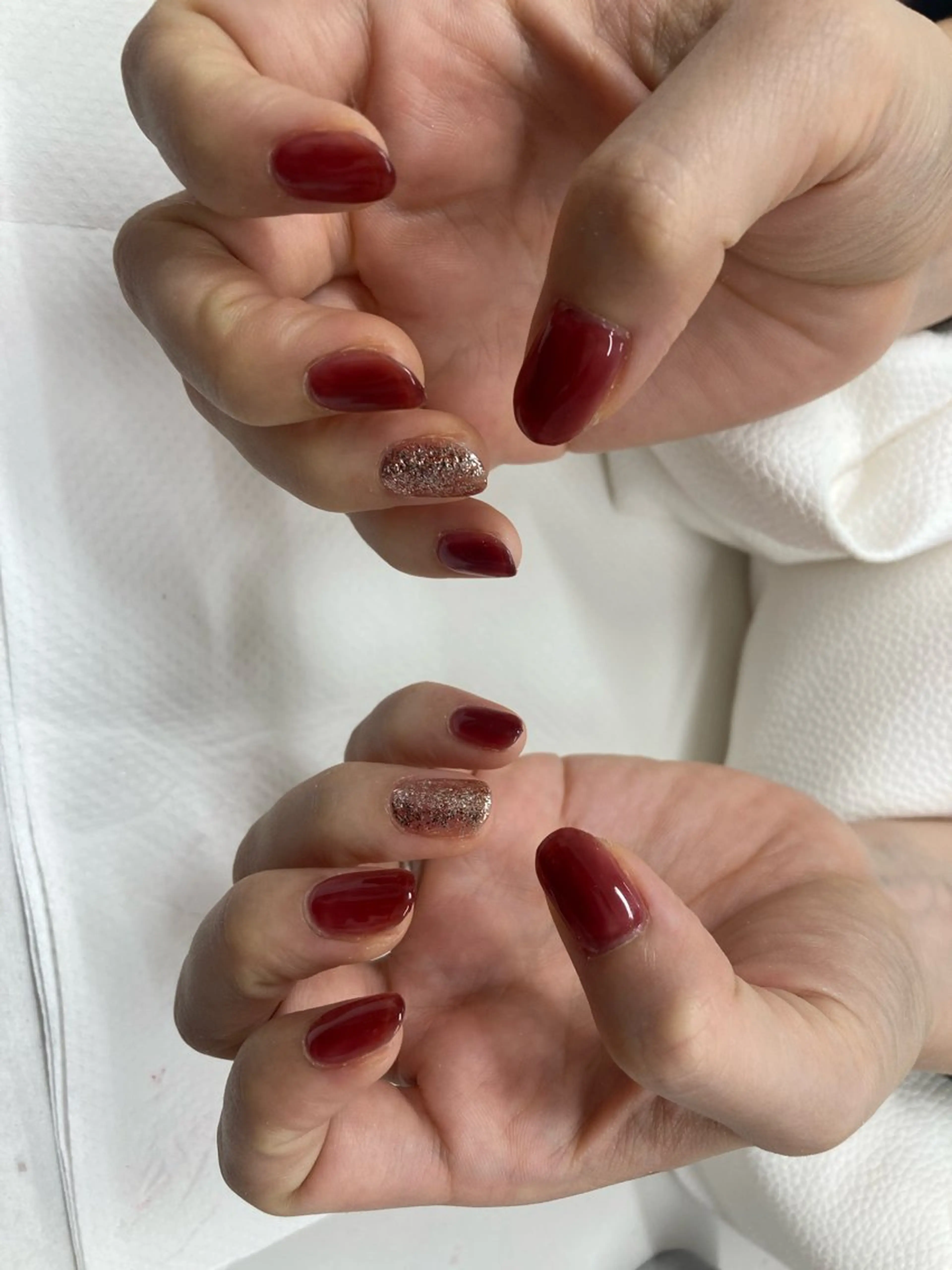 ネイル ワンカラーネイル Rino nail 山本のネイルデザイン