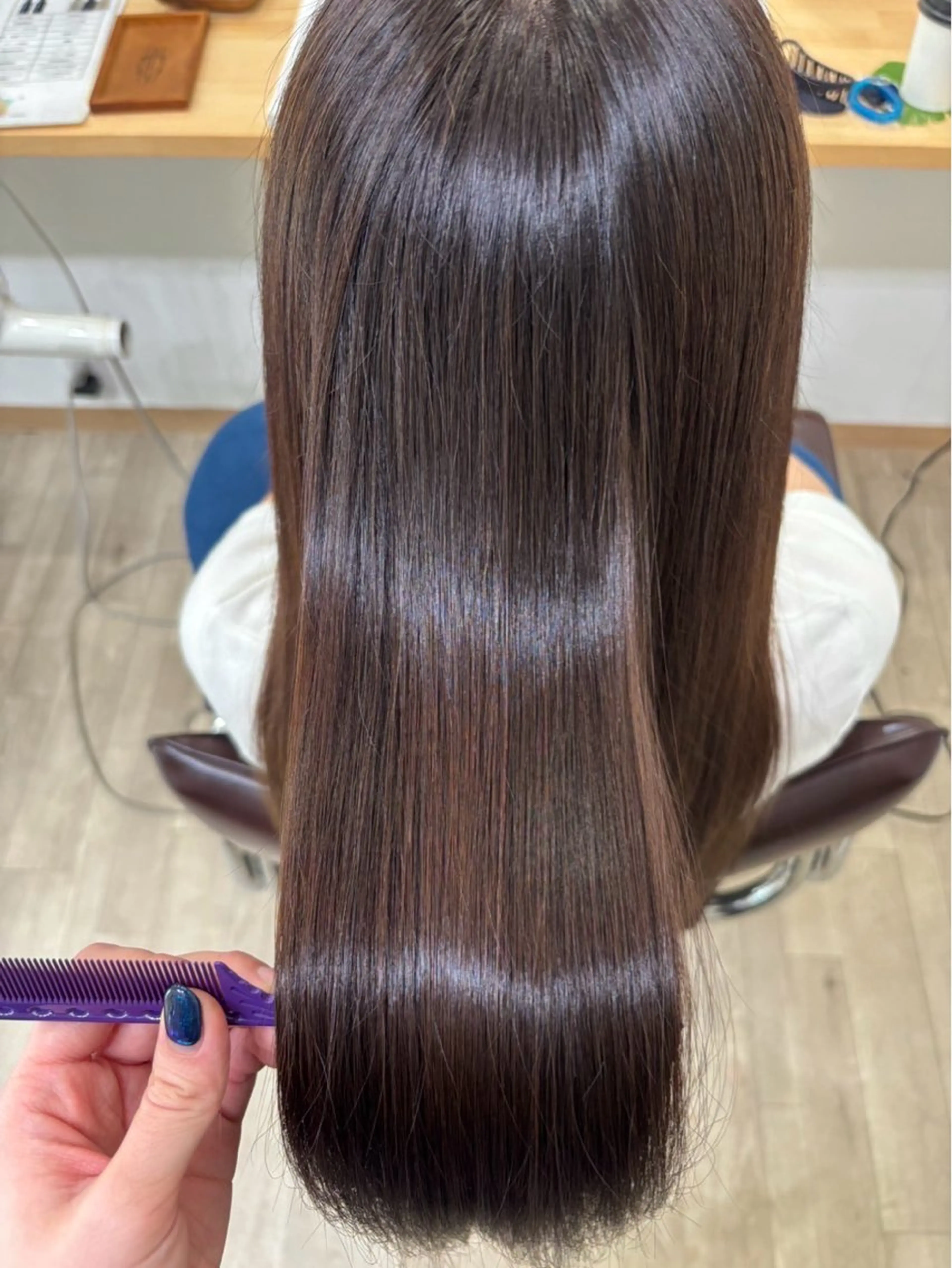 ロング カラー 安成夏音 モデル募集中のヘアスタイル
