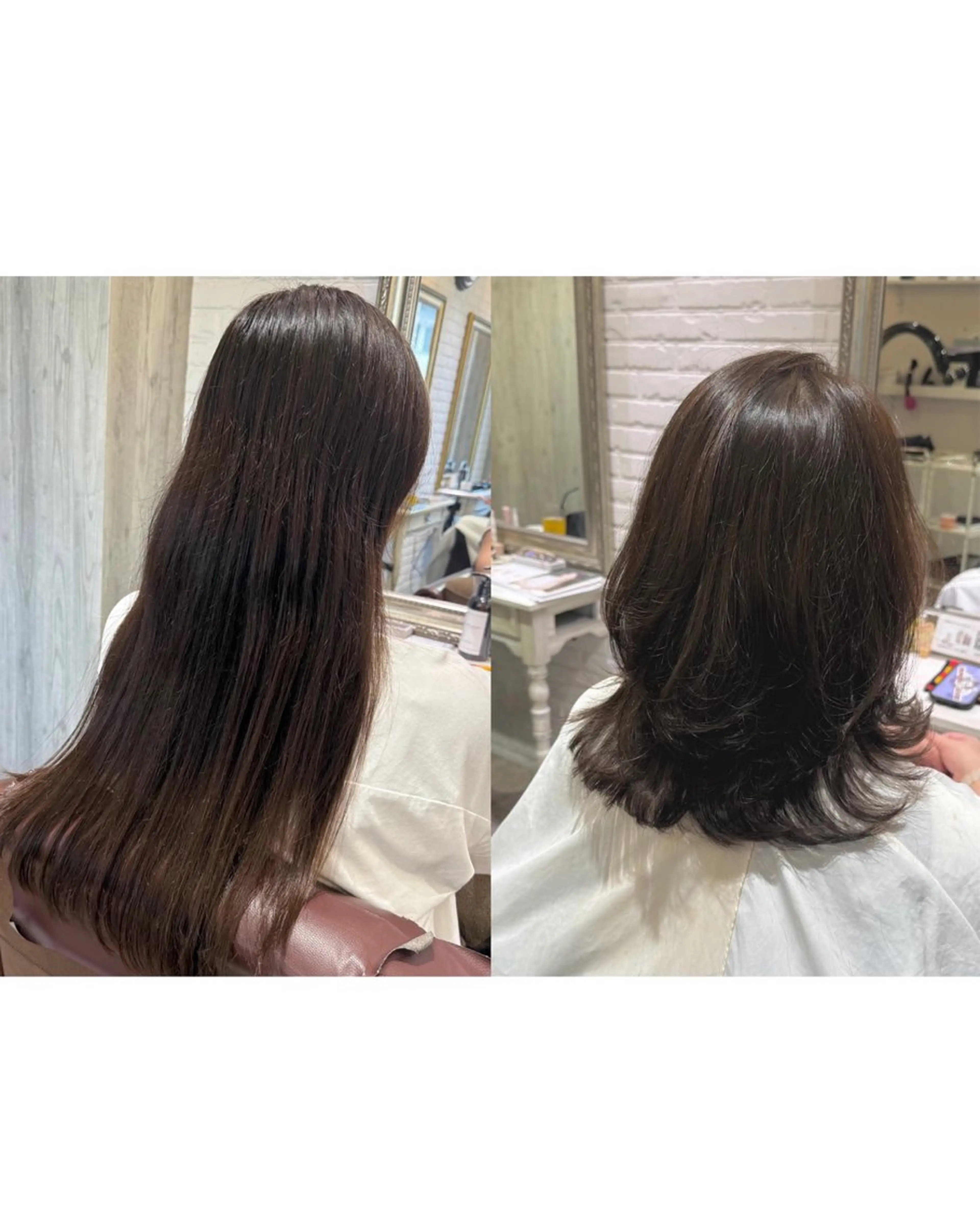 【1回限定！】レディースカット✄﻿補足説明を必ずお読みください💇🏼‍♀️仕上がりショート以外の方のみの写真