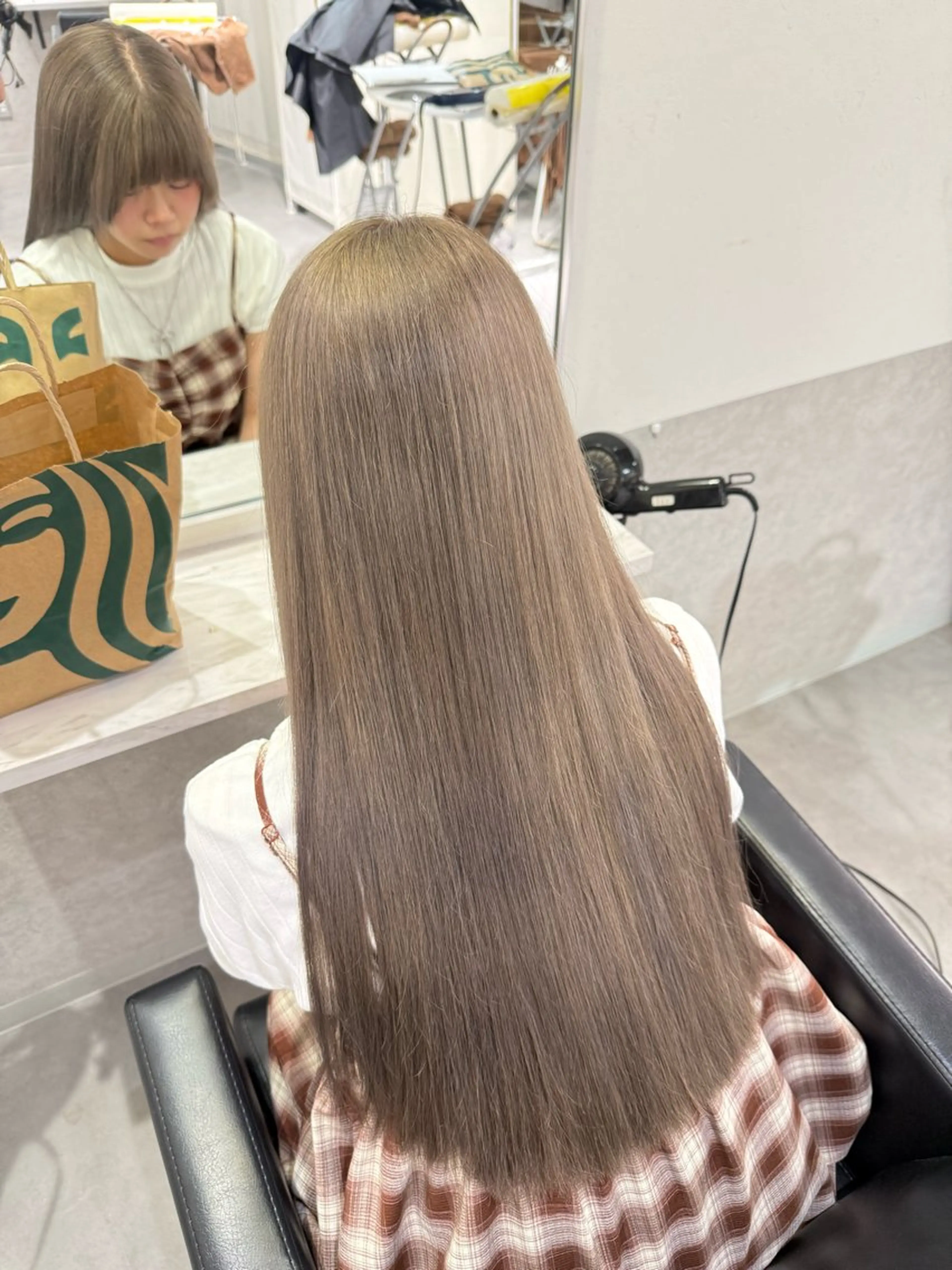 カラー ヘアカラー ciera. アオイのヘアスタイル