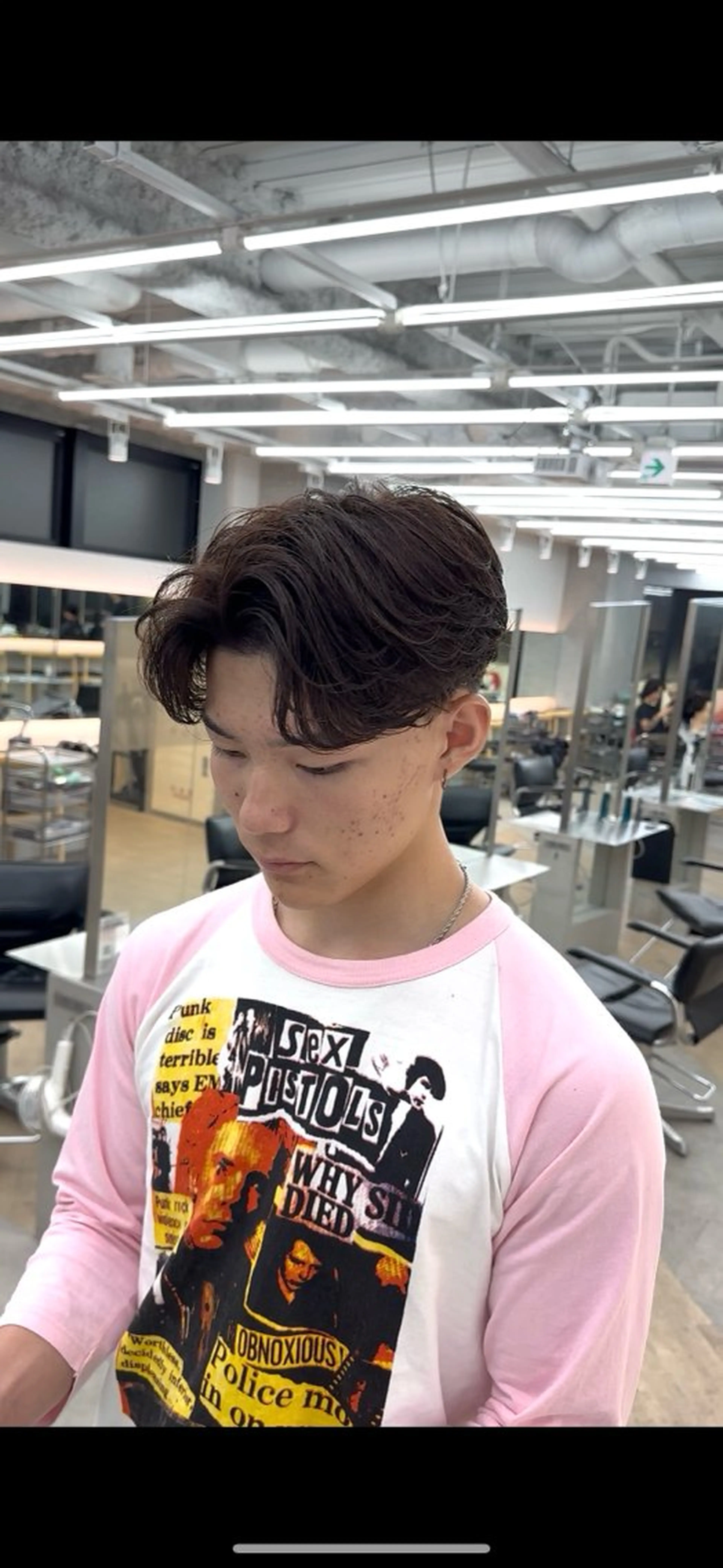 パーマ メンズ カット パーマ fifth 栄　メンズサロン所属・🔥メンズパーマ職人 fifth🔥りょうのヘアスタイル