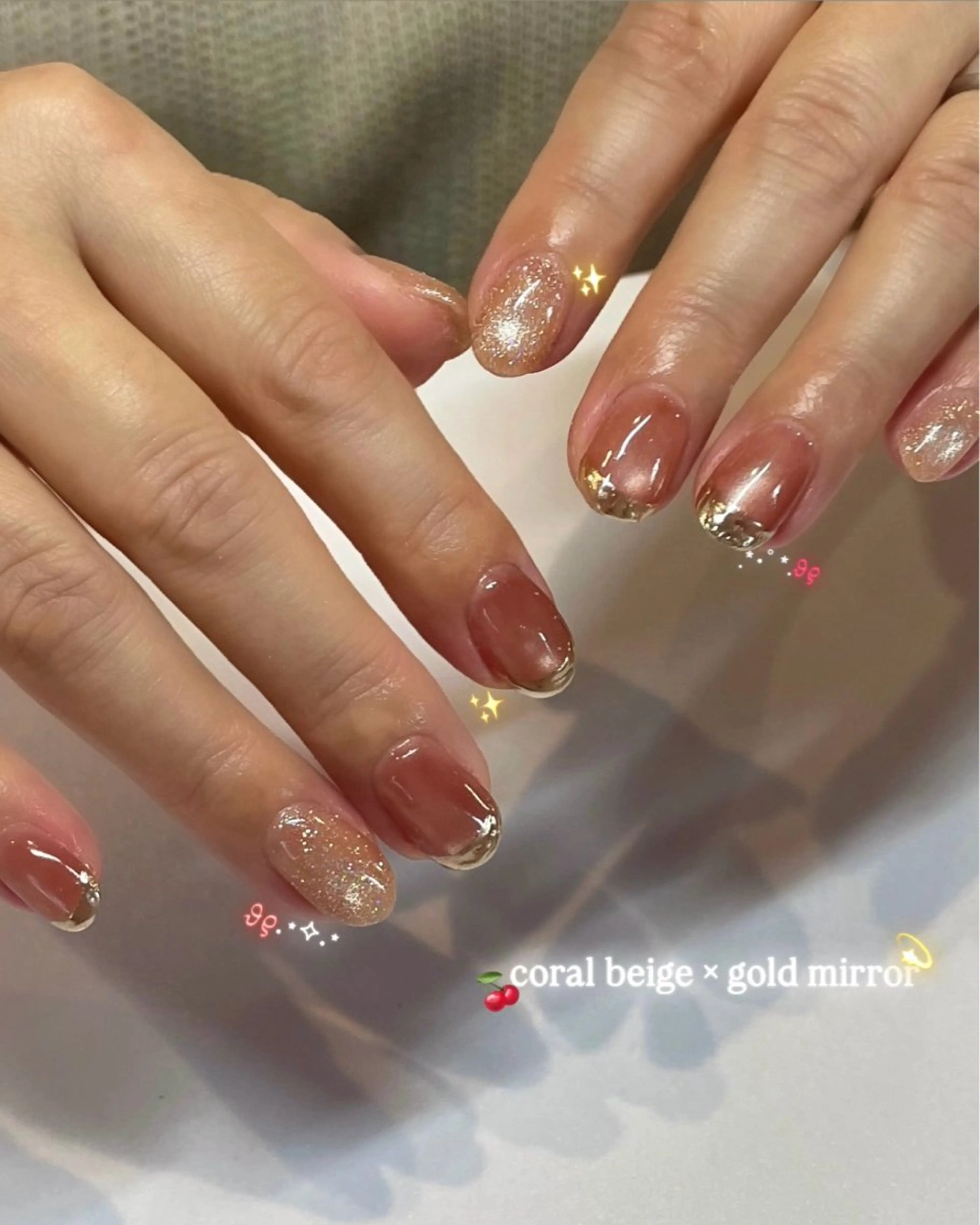 ネイル ハンドネイル RINA🍒 三鷹/ネイルモデルのネイルデザイン