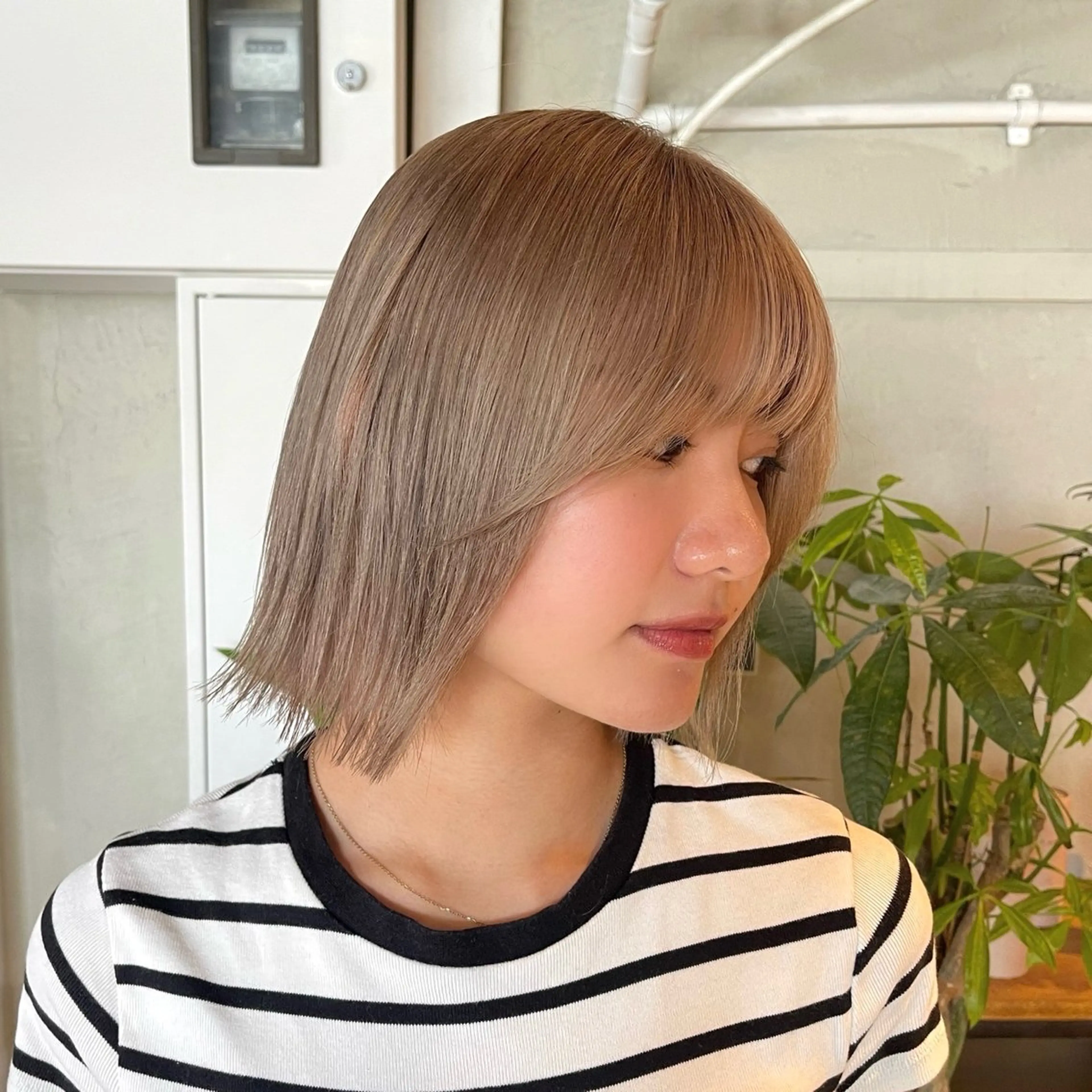 ミディアム ヘアカラー トリートメント ☪ ‎ハイトーン信者 ☪️yumeka✨️のヘアスタイル