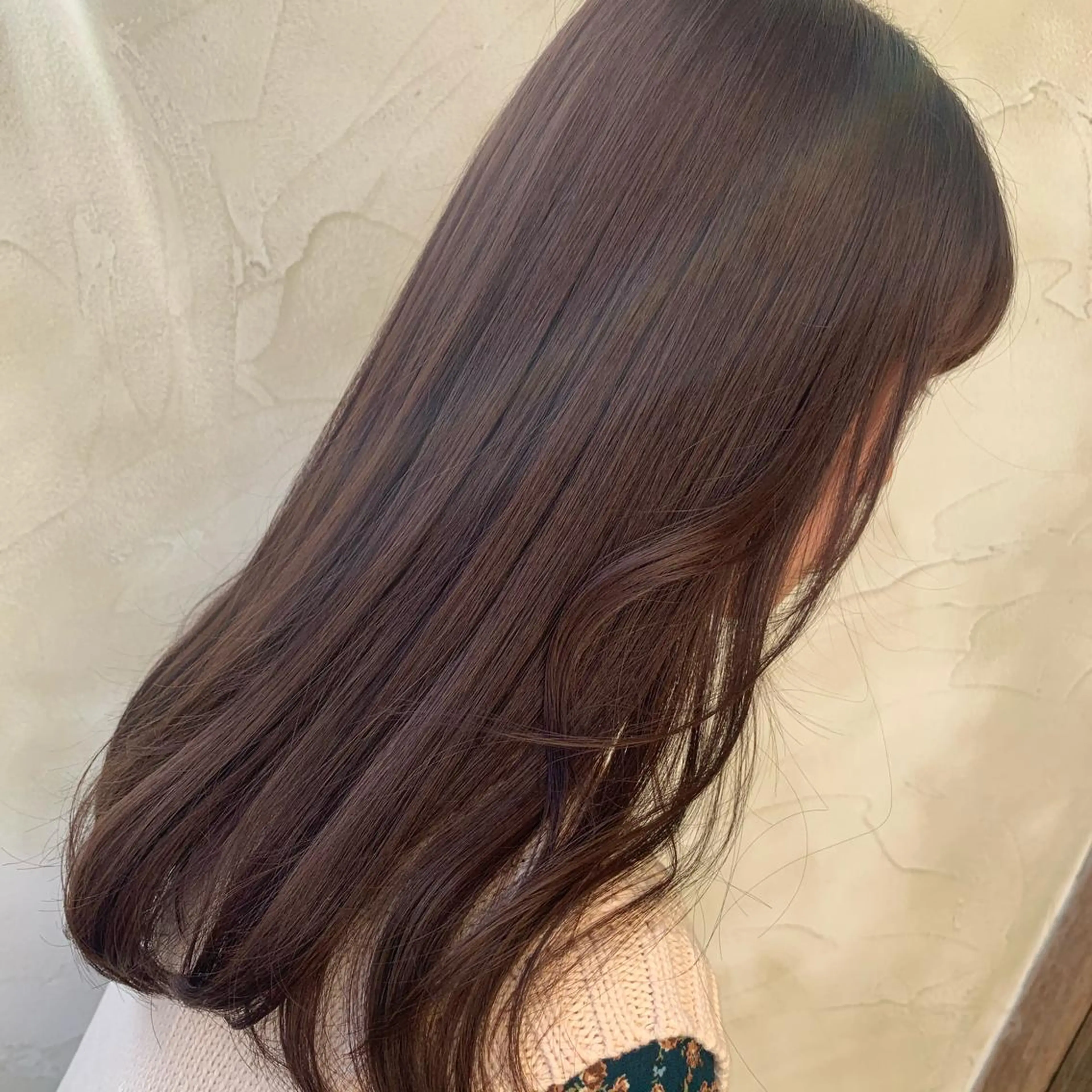ロング カラー カット ヘアカラー トリートメント 追立 優稀のヘアスタイル