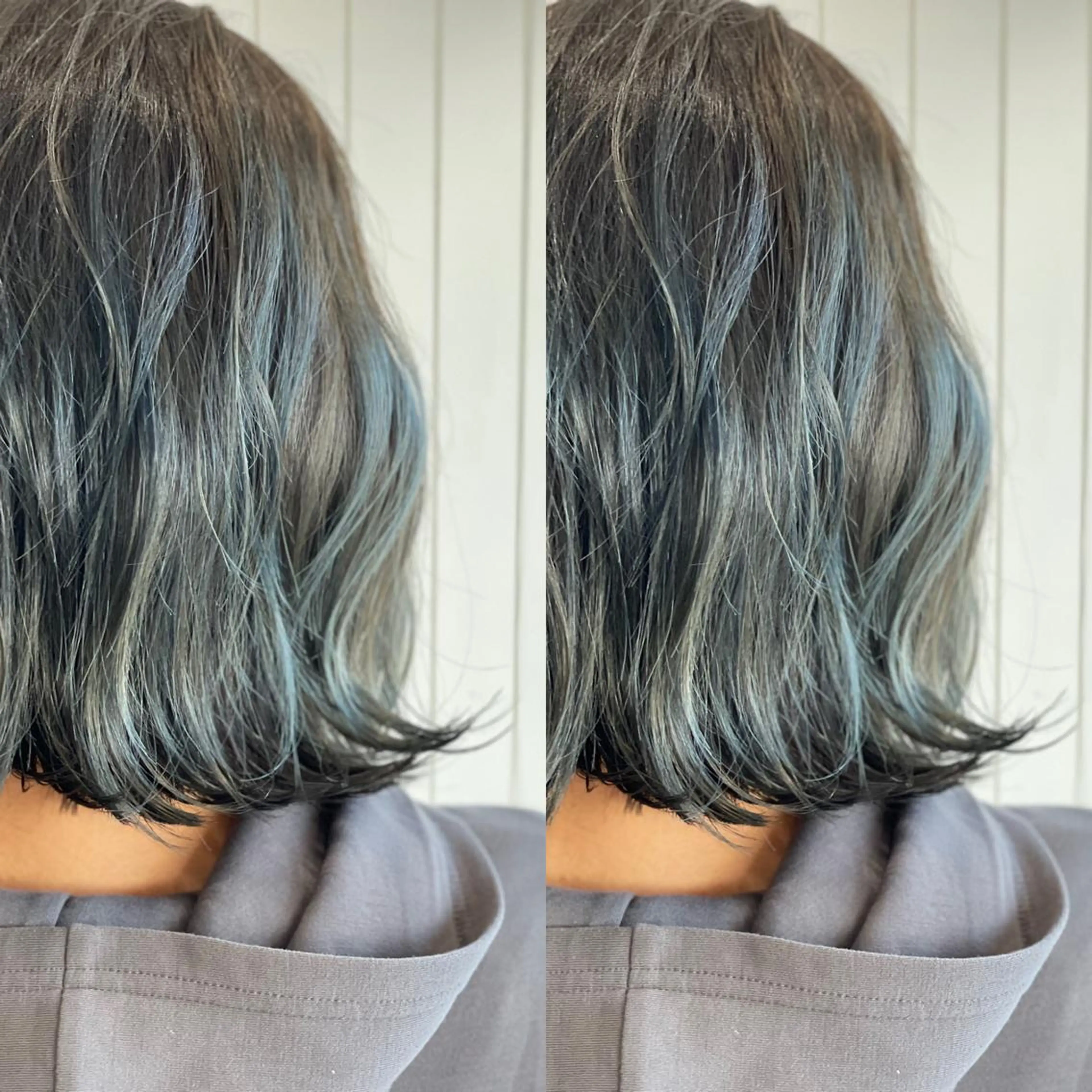 ミディアム カラー ヘアカラー トリートメント Snaly カラー特化ページのヘアスタイル