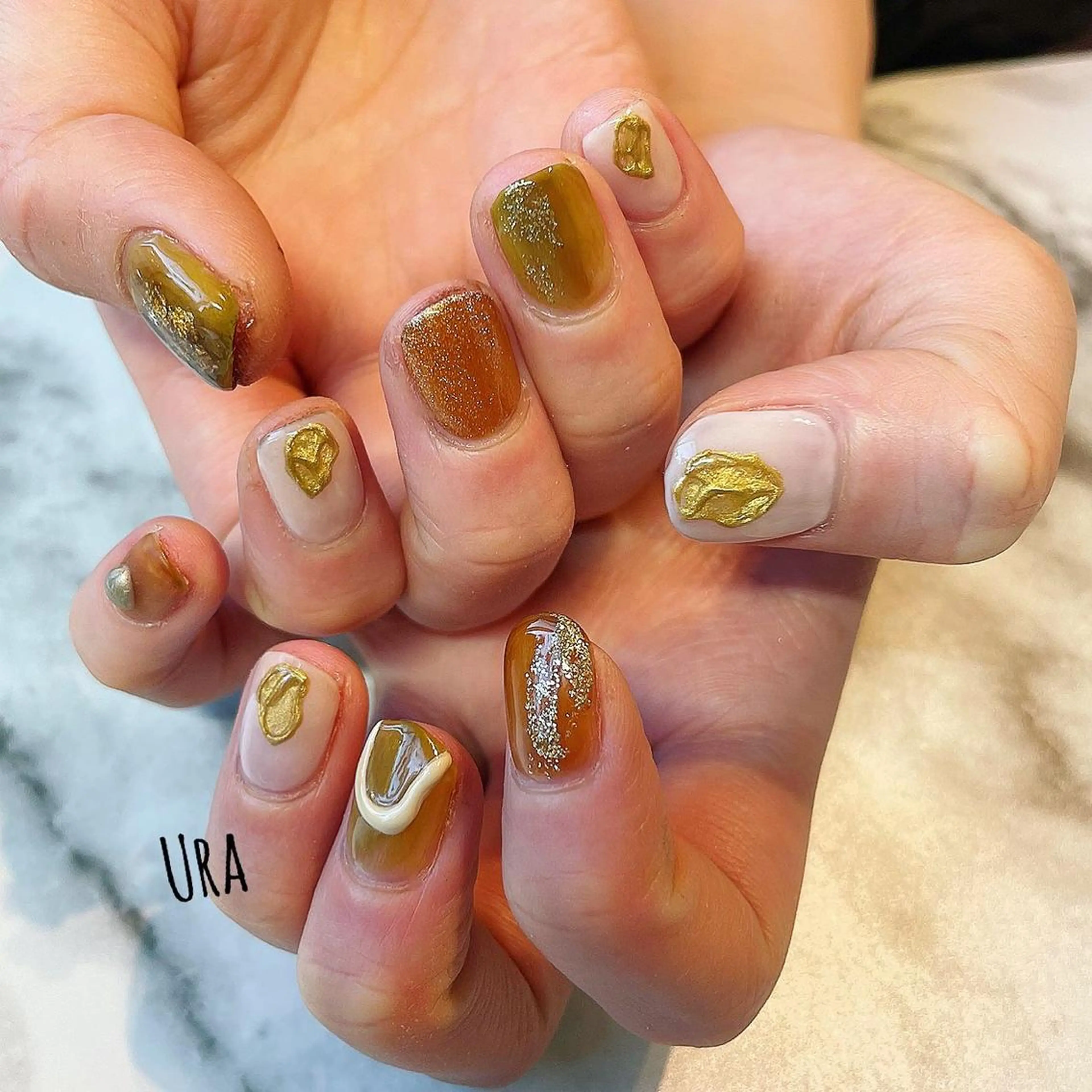 ネイル ハンドネイル UrakoNail 《nail》のネイルデザイン