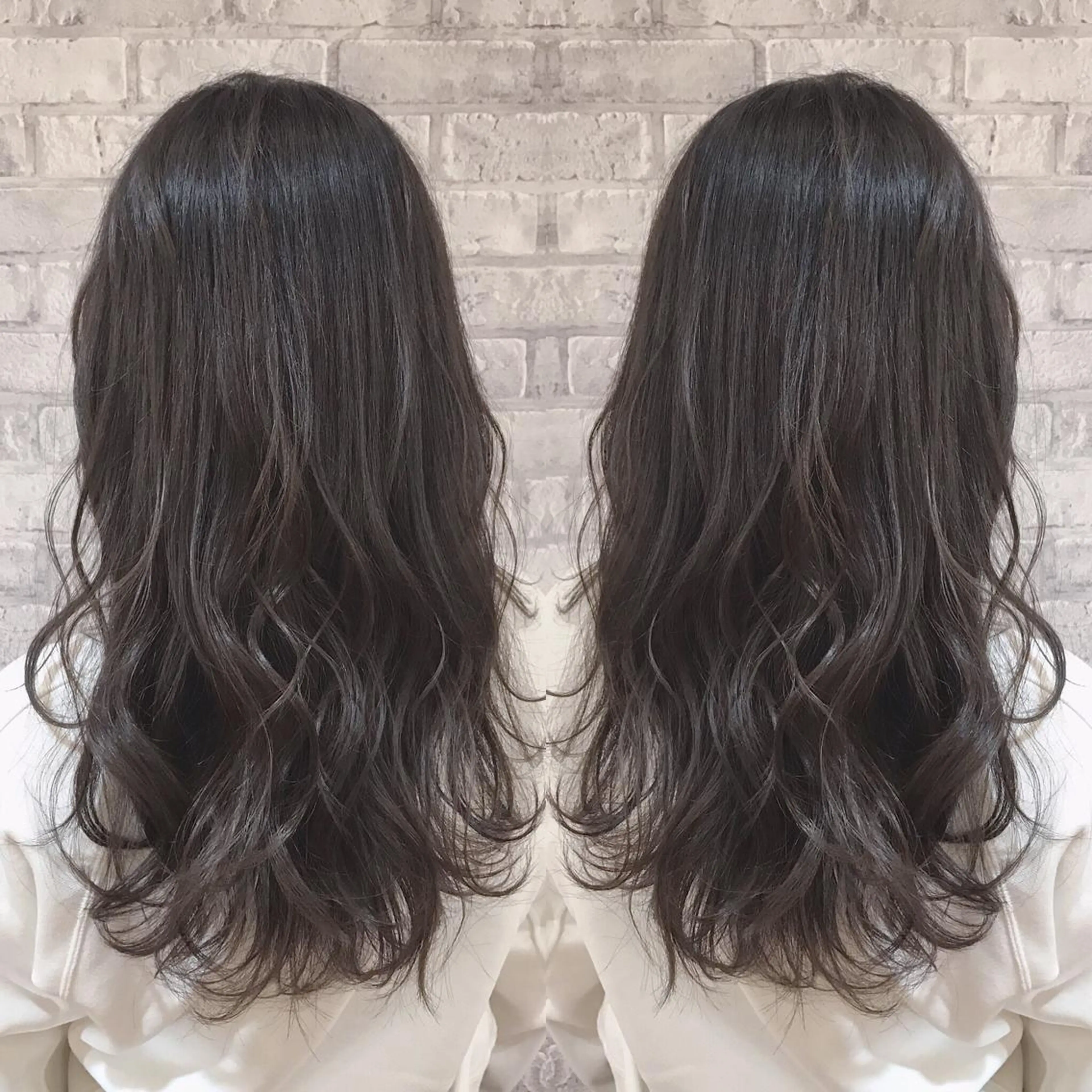 ロング カラー アッシュ 透明感カラー 艶色&髪質改善 ✨ヨシムラユウシのヘアスタイル