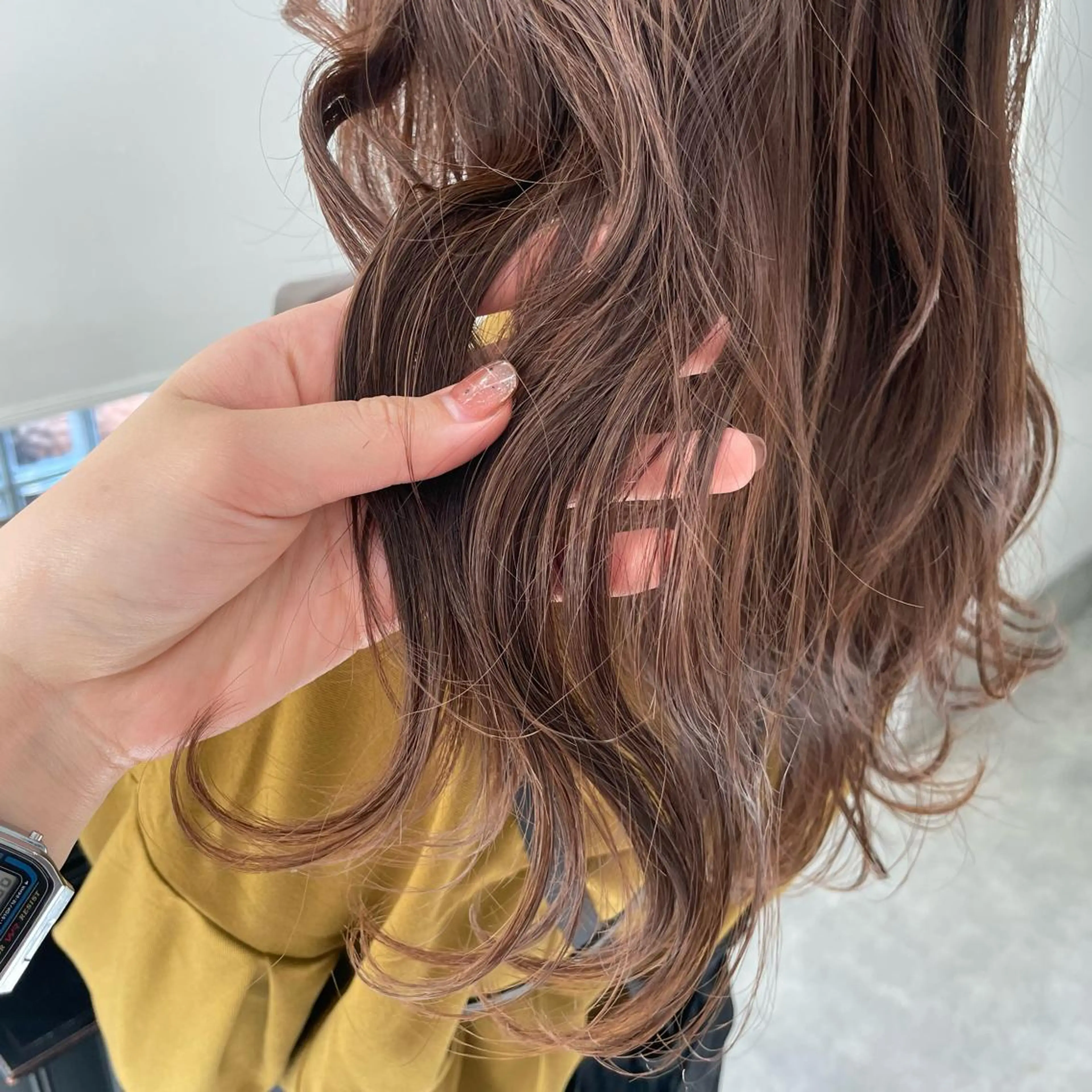 ロング カラー recipe 黒木 彩那のヘアスタイル