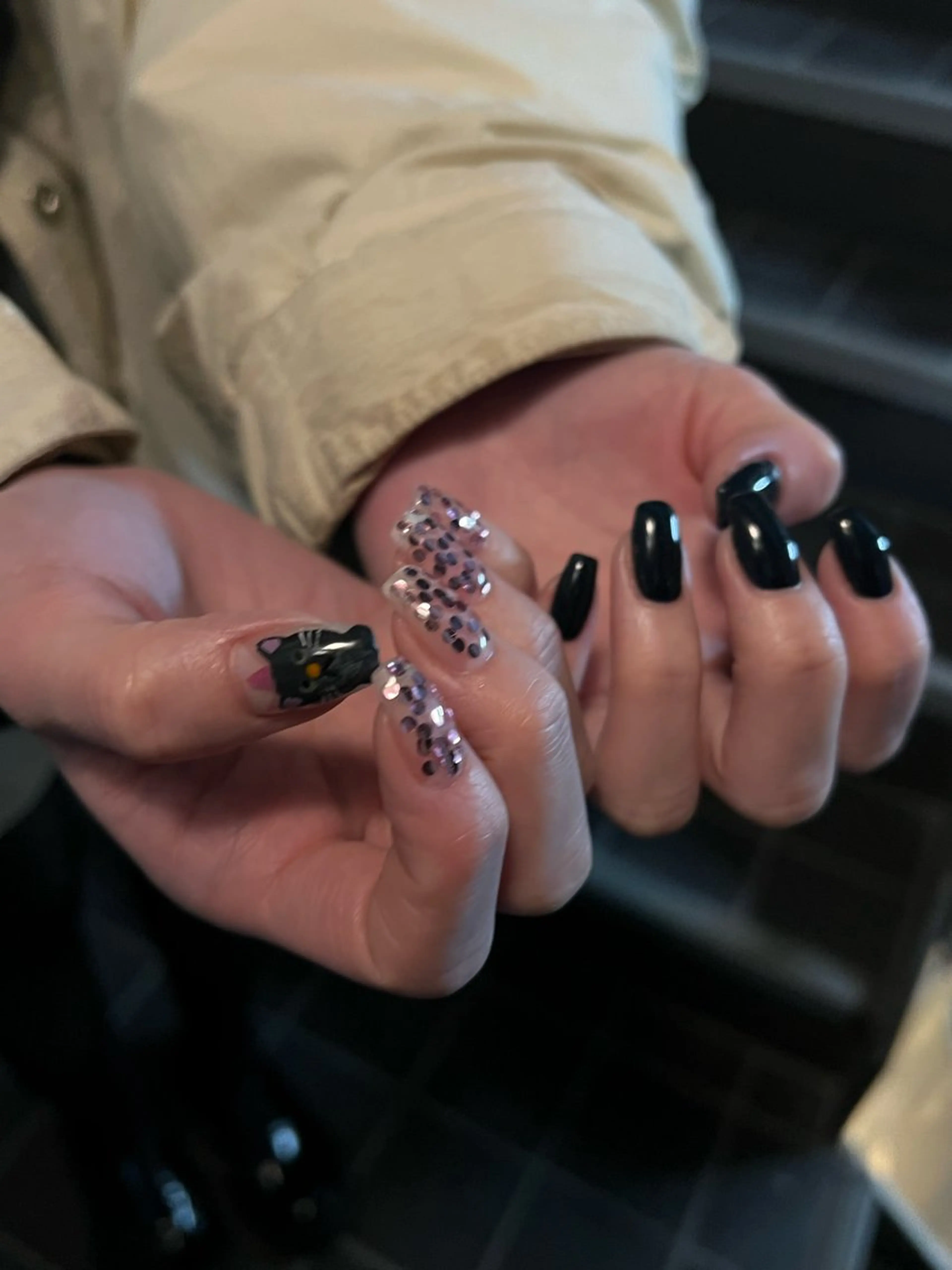 ネイル ハンドネイル Hata nail 🎀個性派ニュアンスのネイルデザイン