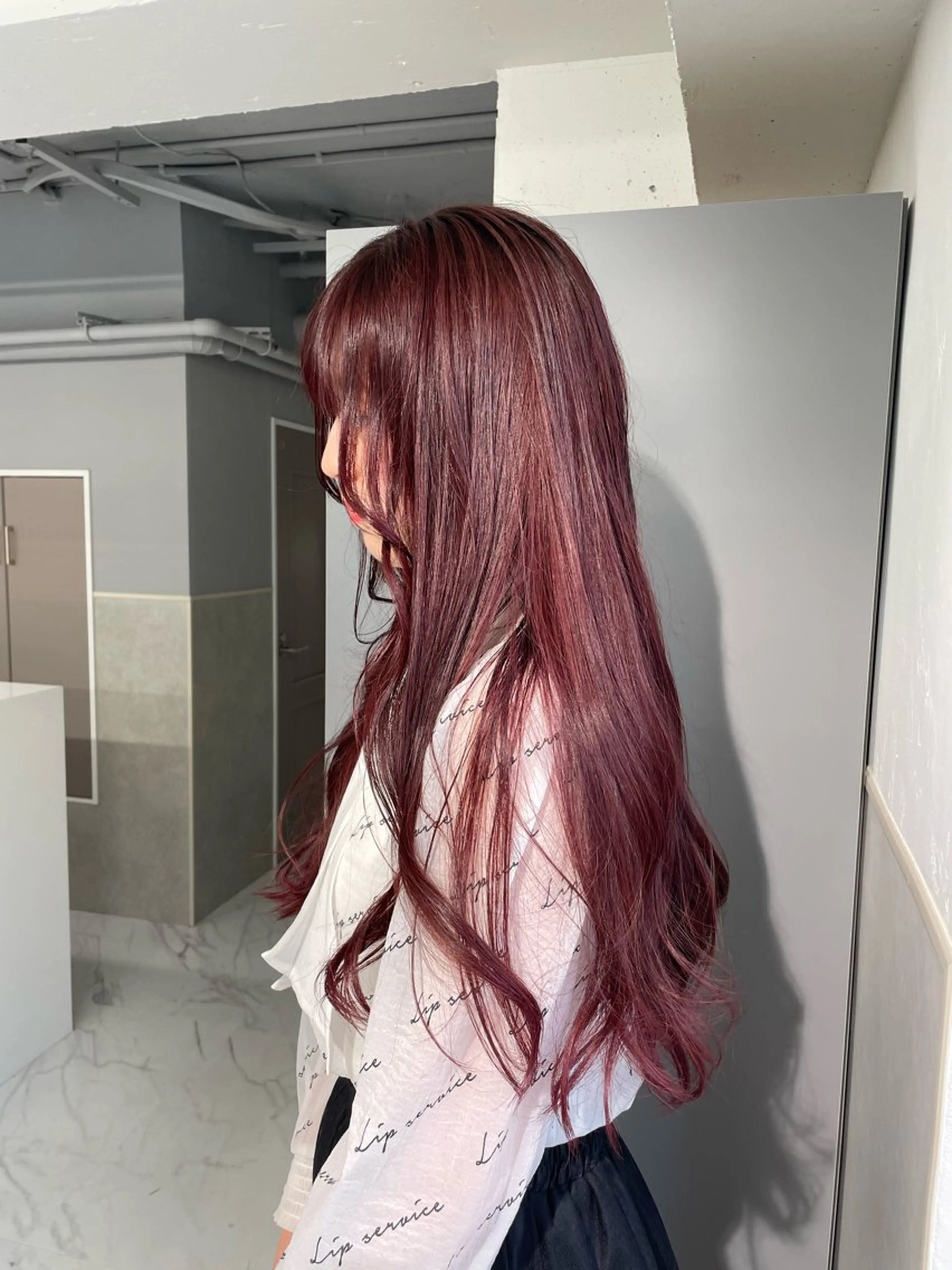 ロング カラー ヘアカラー ハイトーン/ボブ /HBL/AYUNAのヘアスタイル