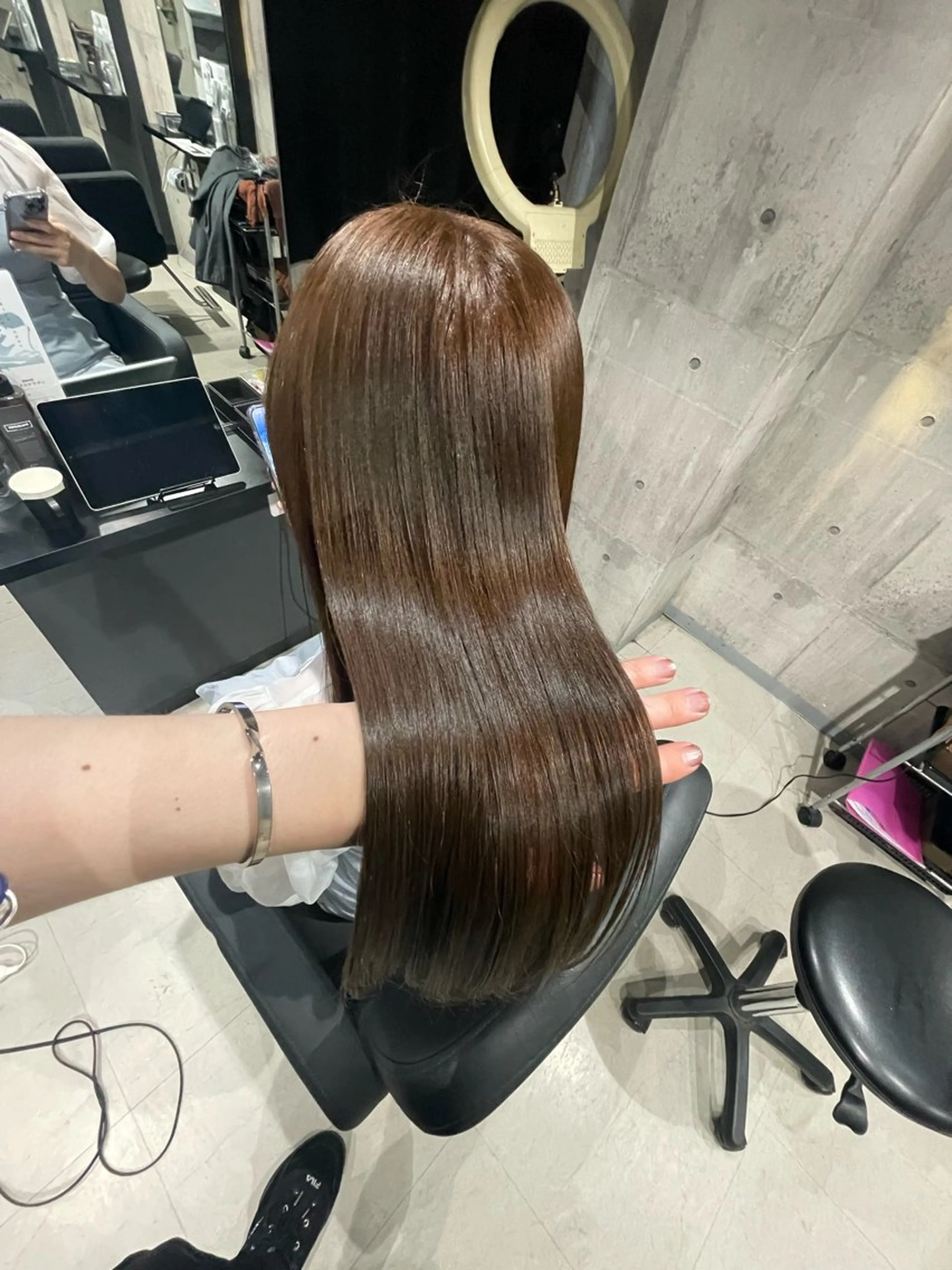 ロング カラー ブラウンカラー 髪質改善/艶カラー Hiroakiのヘアスタイル