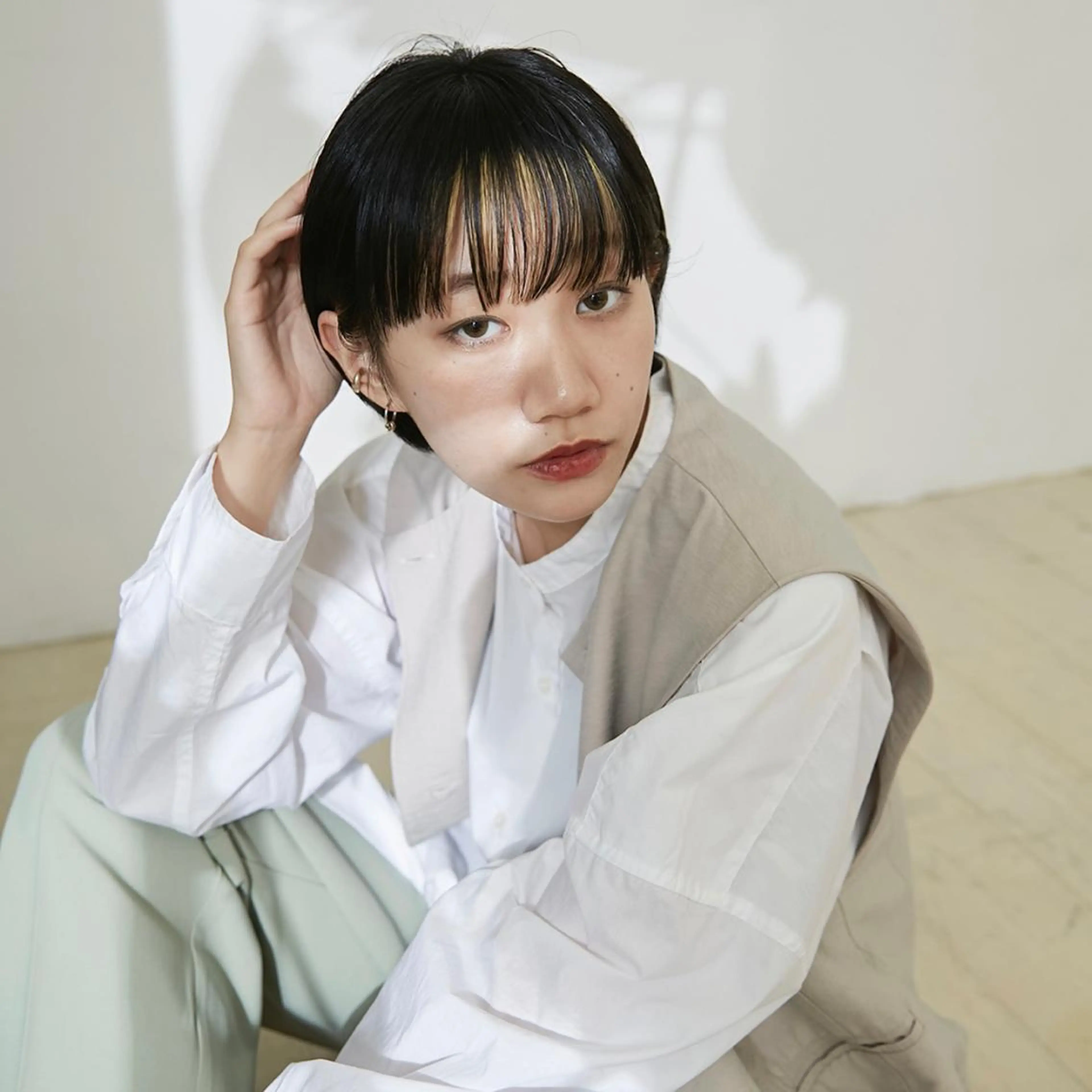 ショート カット ヘアカラー ショート〜ミディアム 喜多司のヘアスタイル