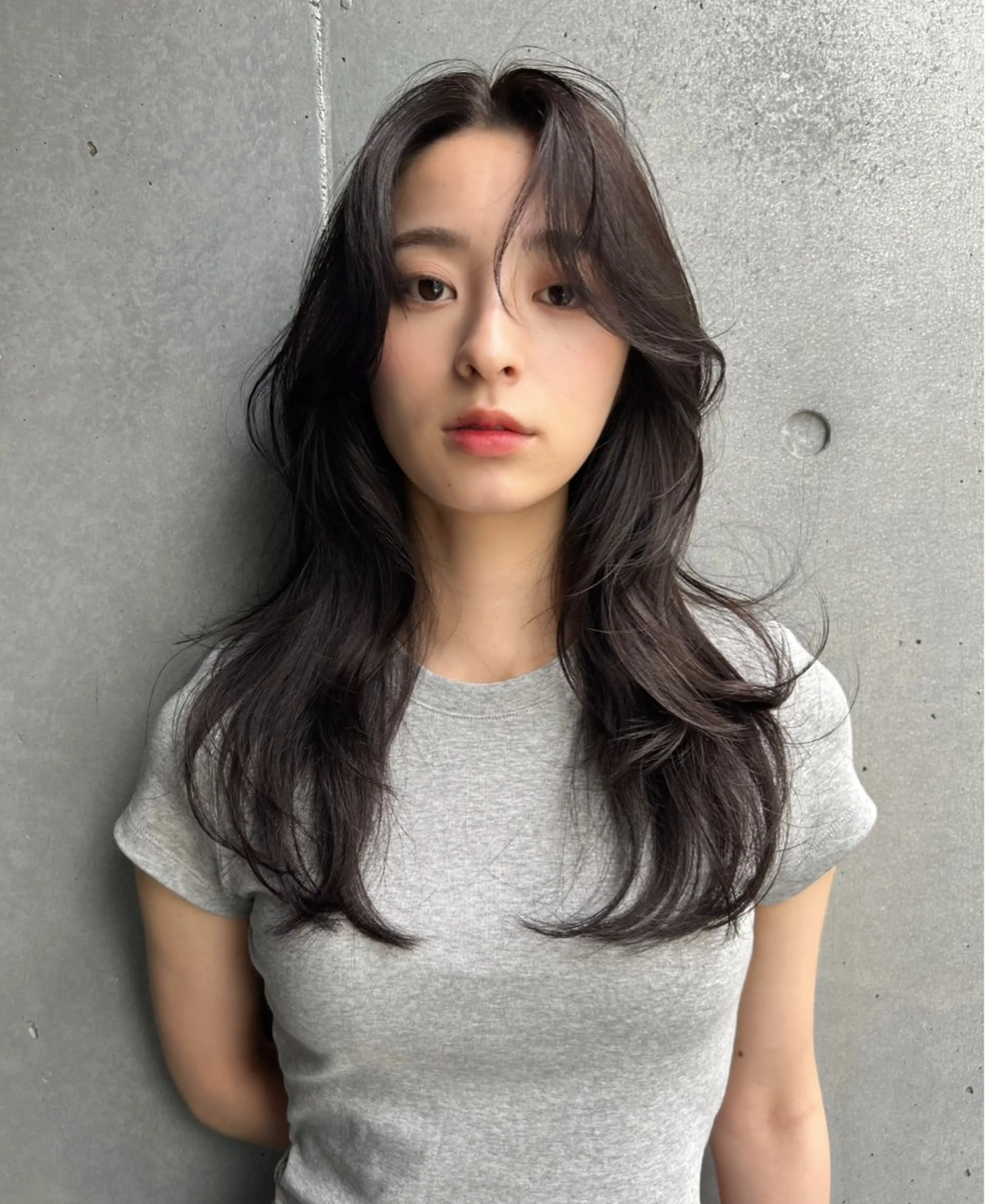 セミロング カラー ヘアカラー 渋谷/駅近/徒歩4分 /生田レイのヘアスタイル