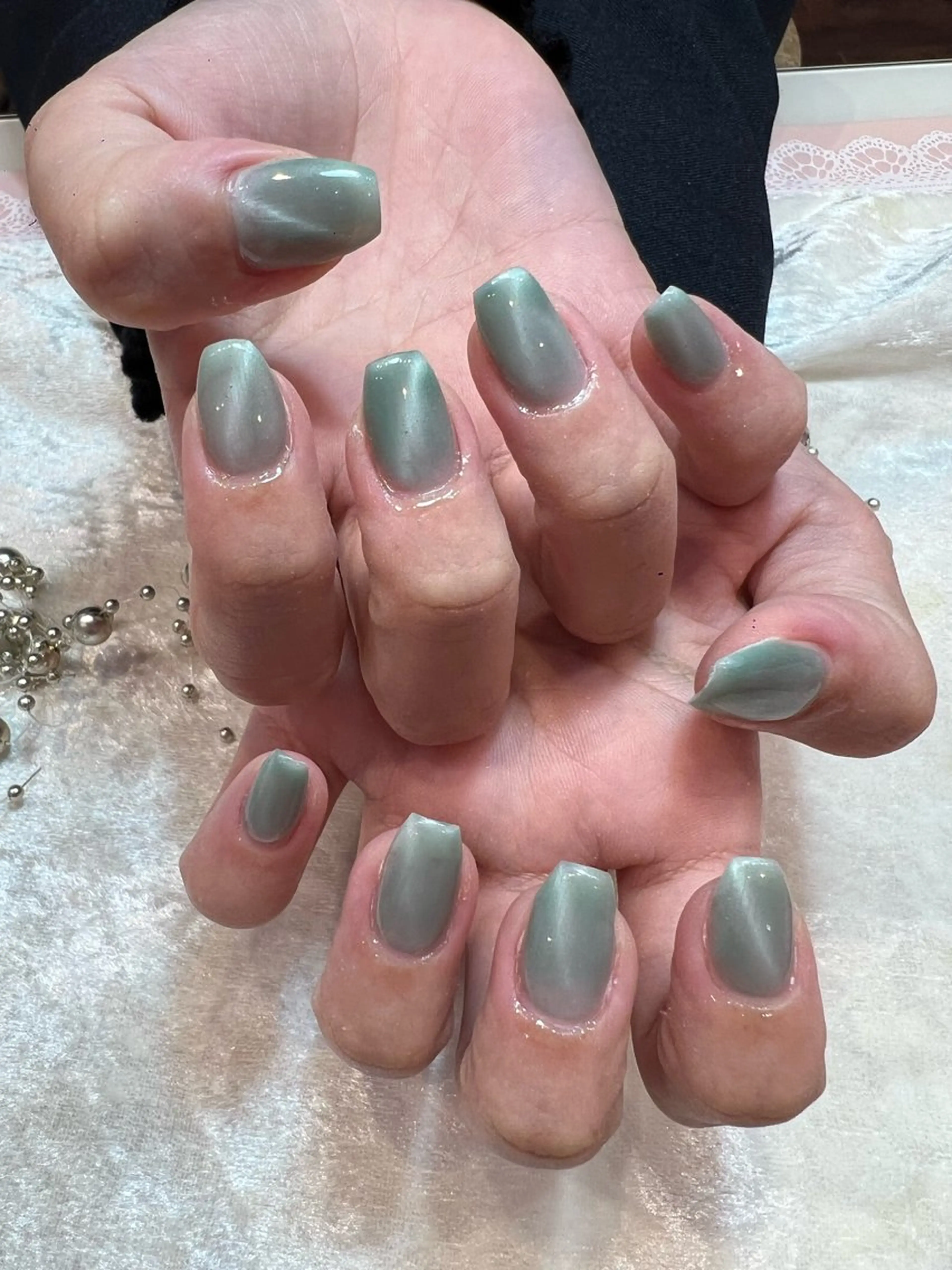 ソフトジェルオフ無料  ハンドジェル マグネットワンカラー🧲    ギャラクシー＋300円の写真