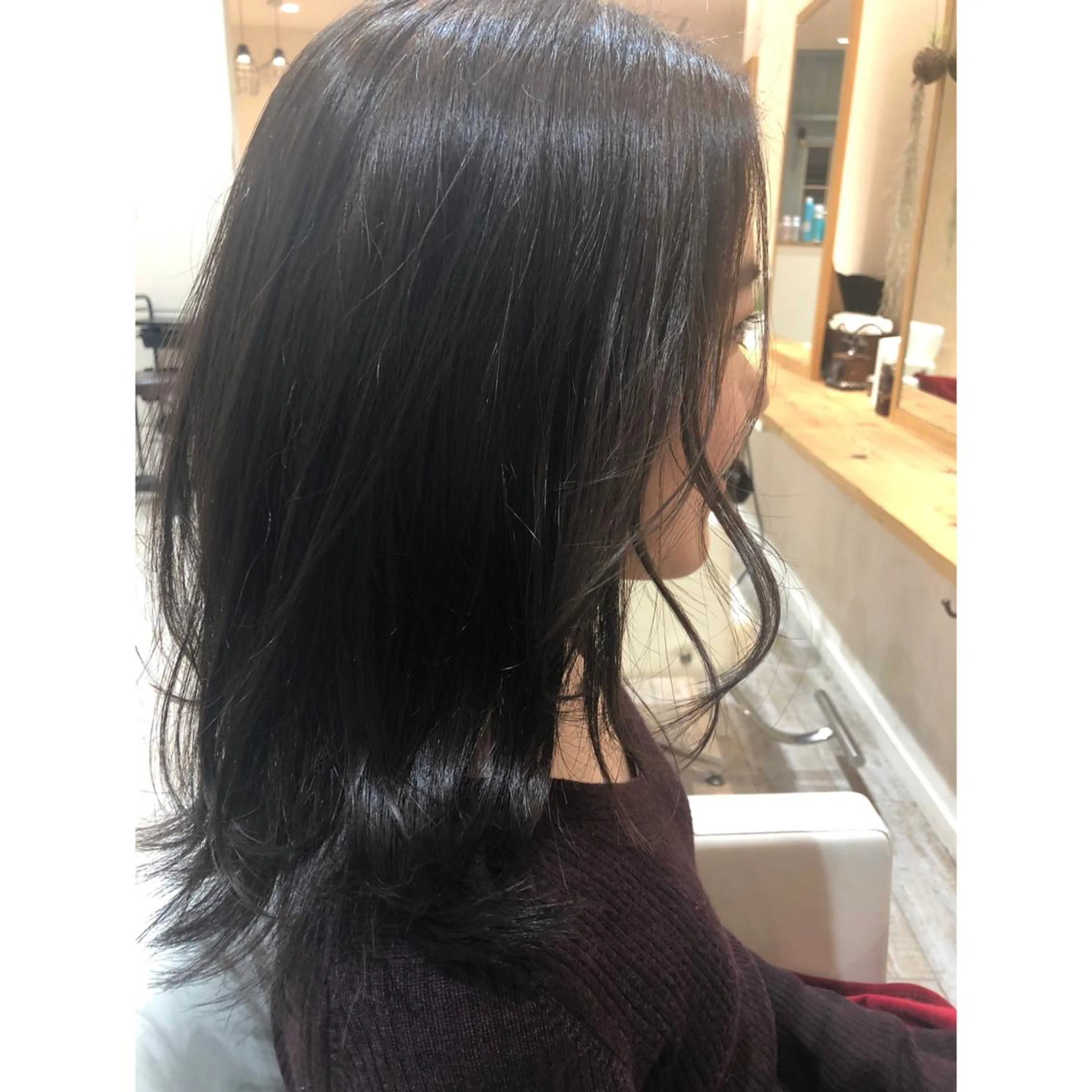 セミロング Dream30所属・Dream30 miyuのヘアスタイル