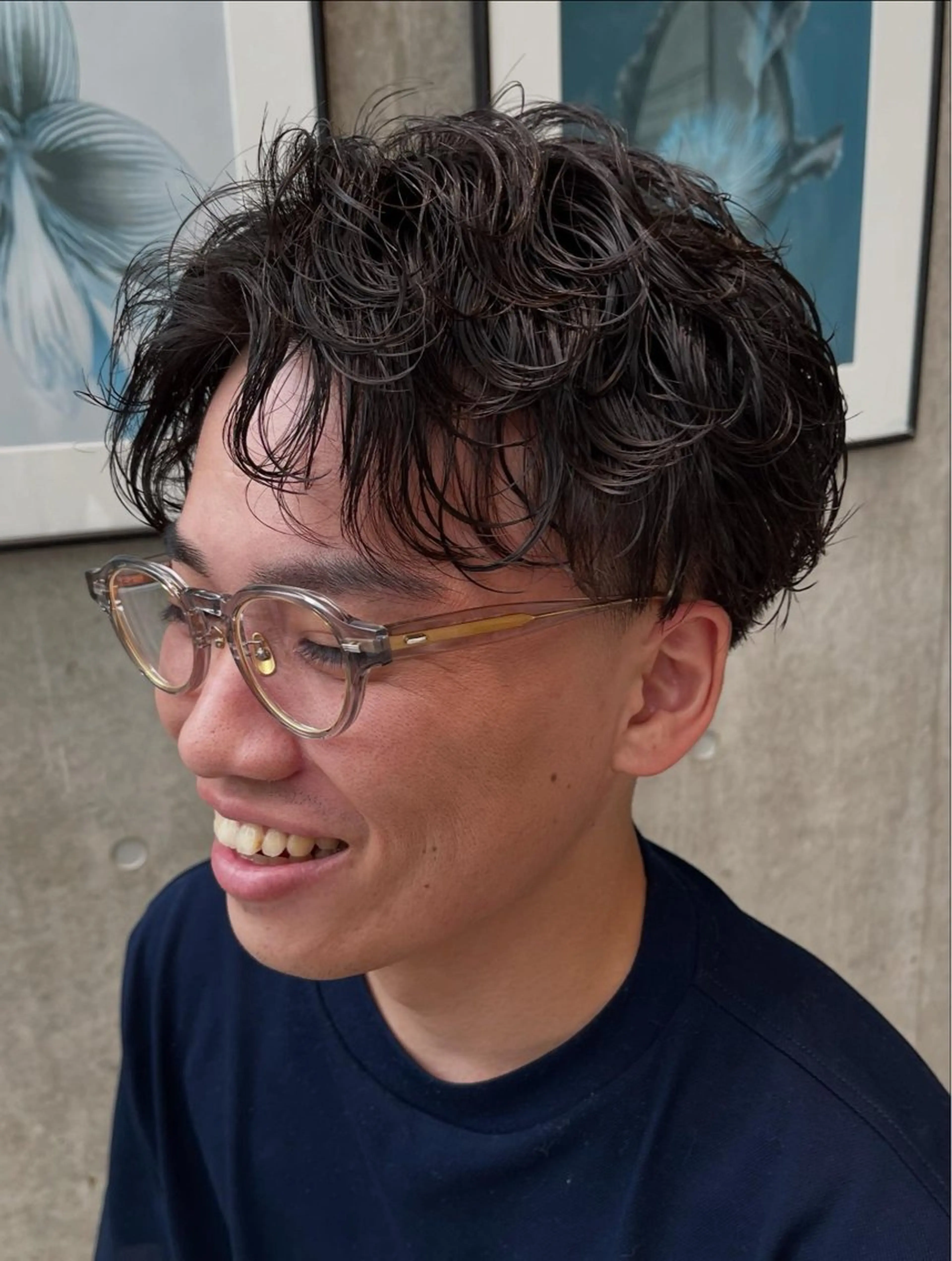 メンズ メンズパーマ パーマ オブヘア　ウエスト店所属・鈴木 夏季/お悩み相談のヘアスタイル