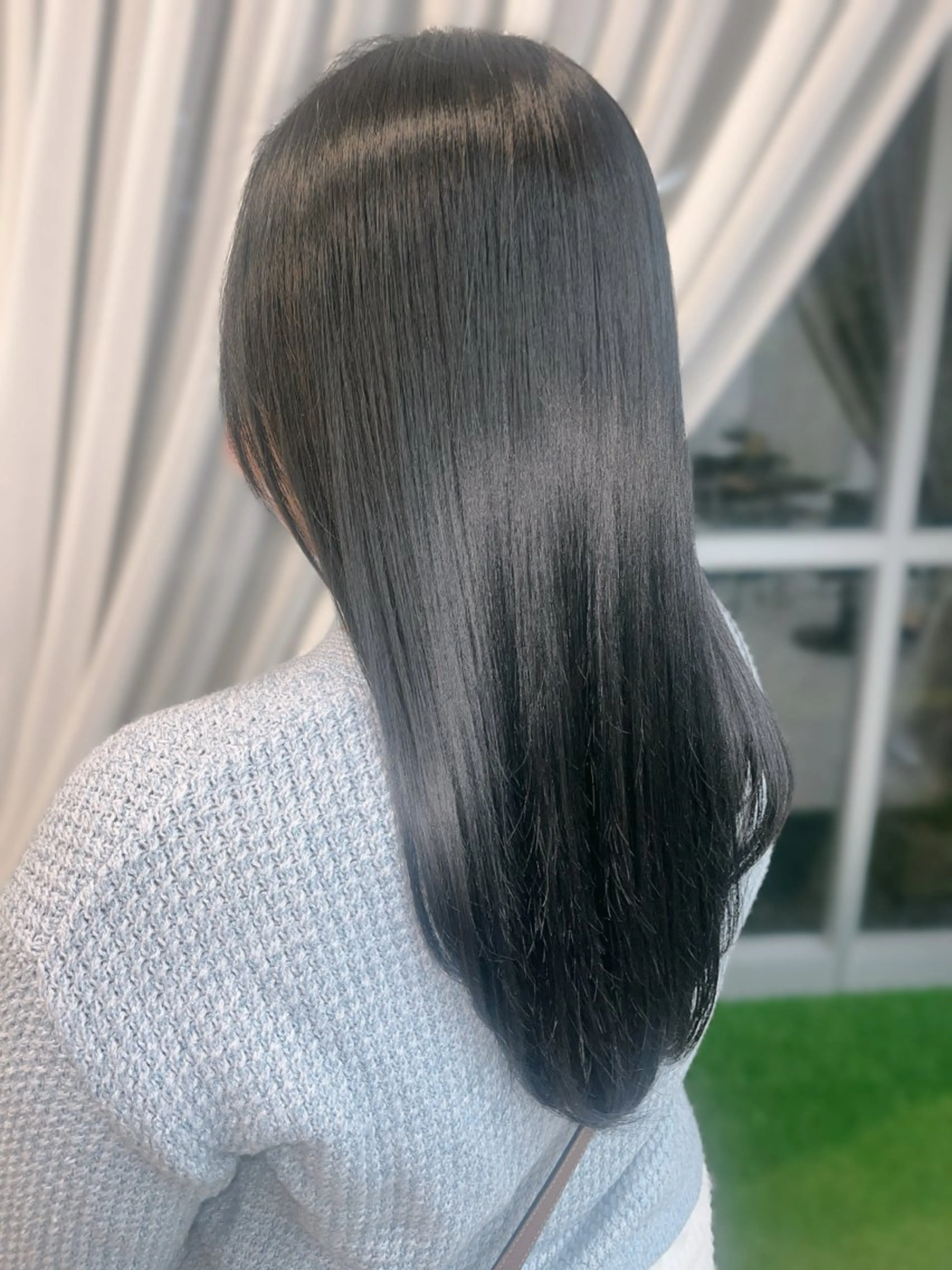 ロング カラー ヘアカラー Telasu/ wakabaのヘアスタイル