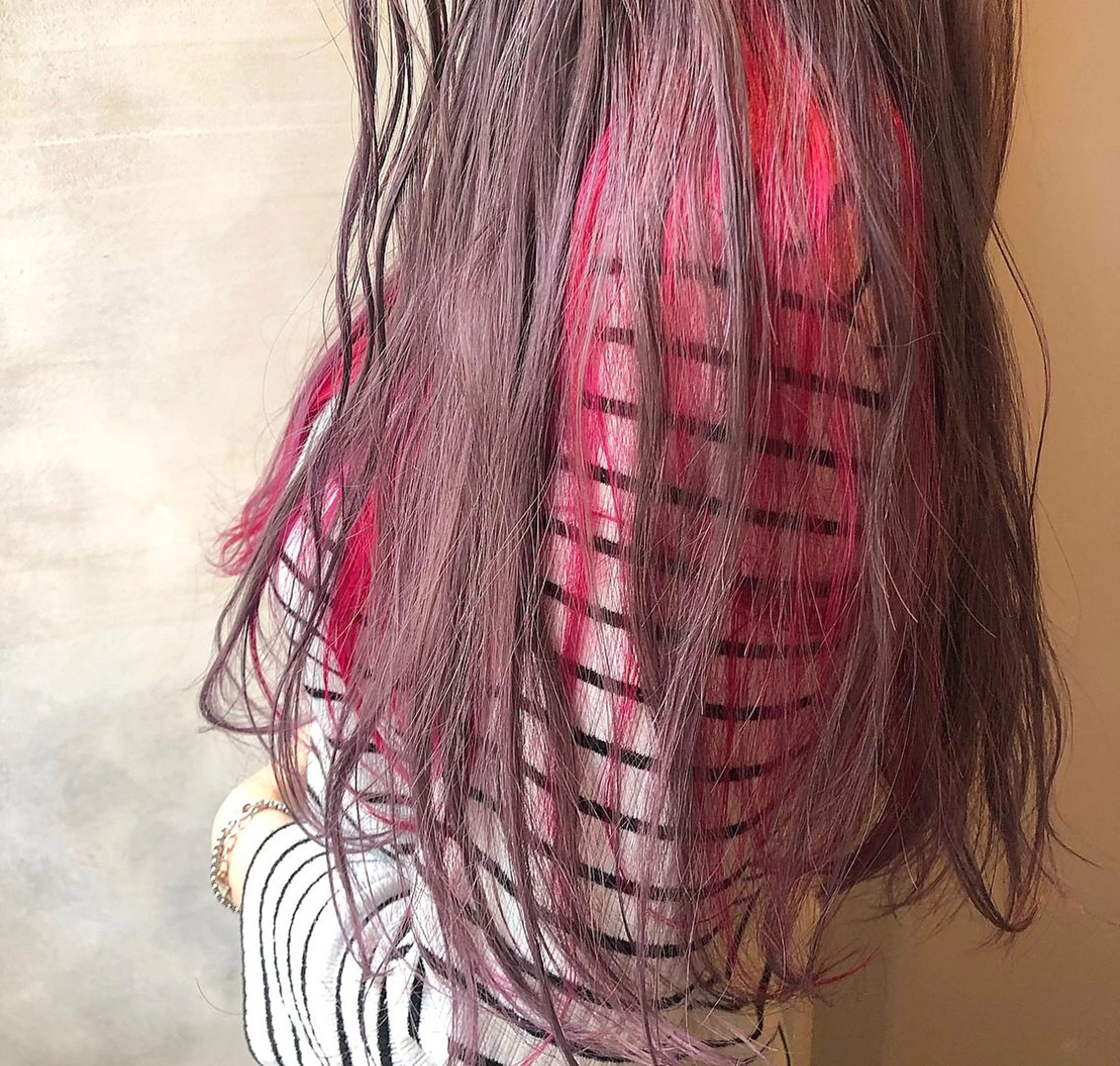 ロング カラー 圧倒的透明感カラー nana🦕のヘアスタイル