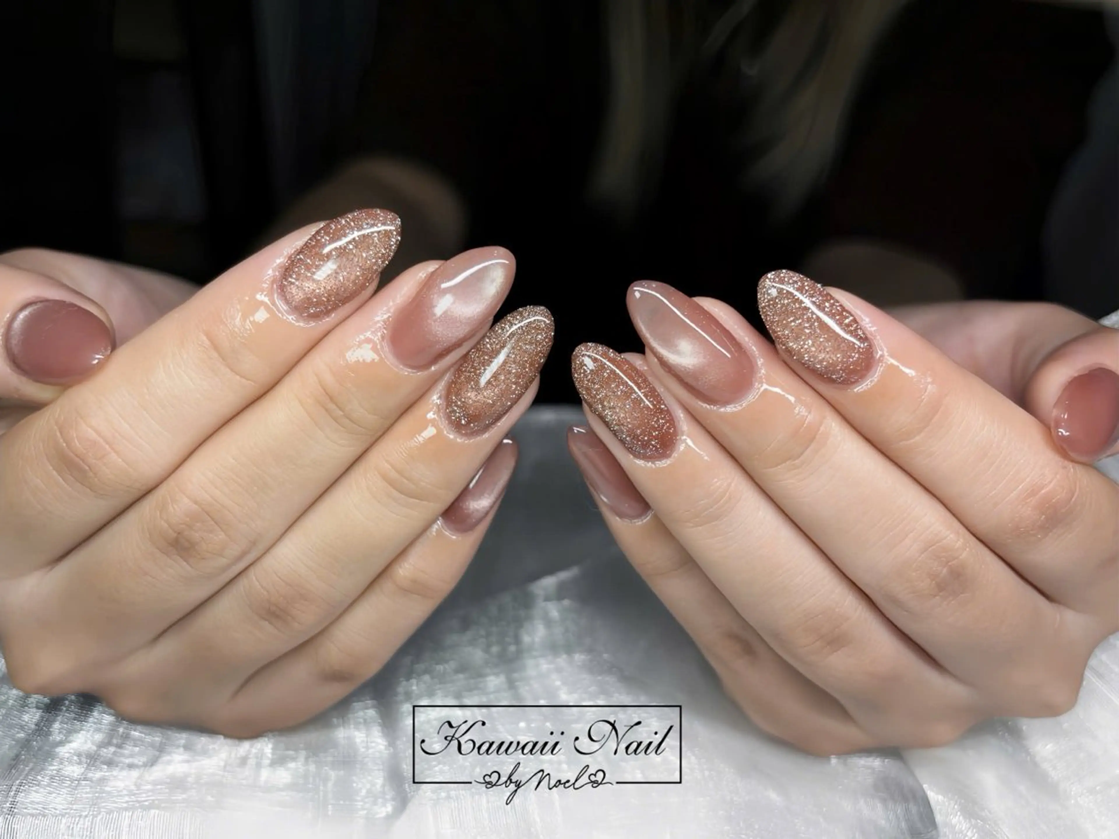 ネイル アートネイル フットネイル フレンチネイル ジェルネイル 韓国ネイル ハンドネイル フットネイル ハンドケア Kawaii Nail Salon所属・Kawaii-jp Tomisatoのネイルデザイン