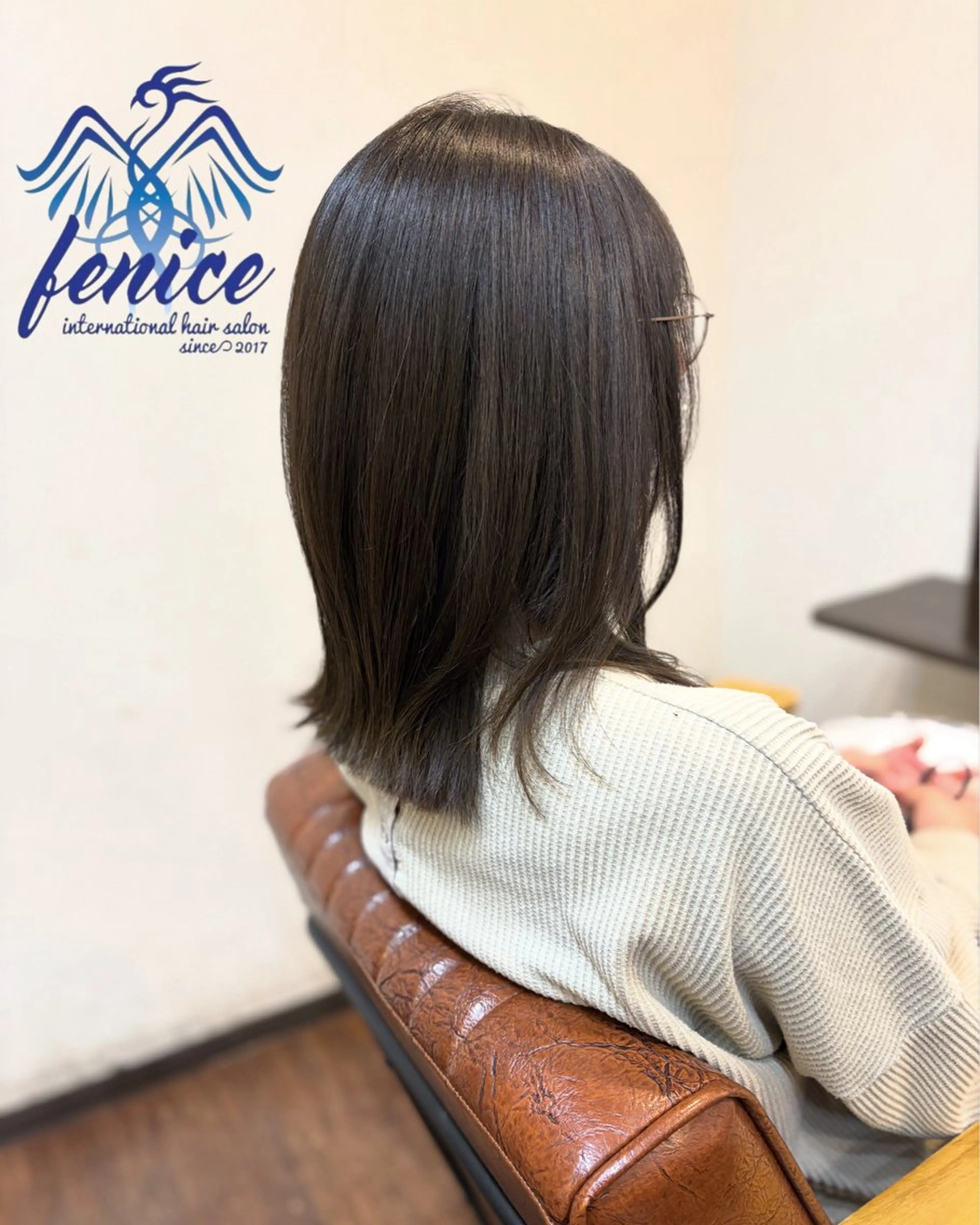 ミディアム カラー カット ヘアカラー ✨縮毛矯正メニュー 追加 中山大輔✨のヘアスタイル