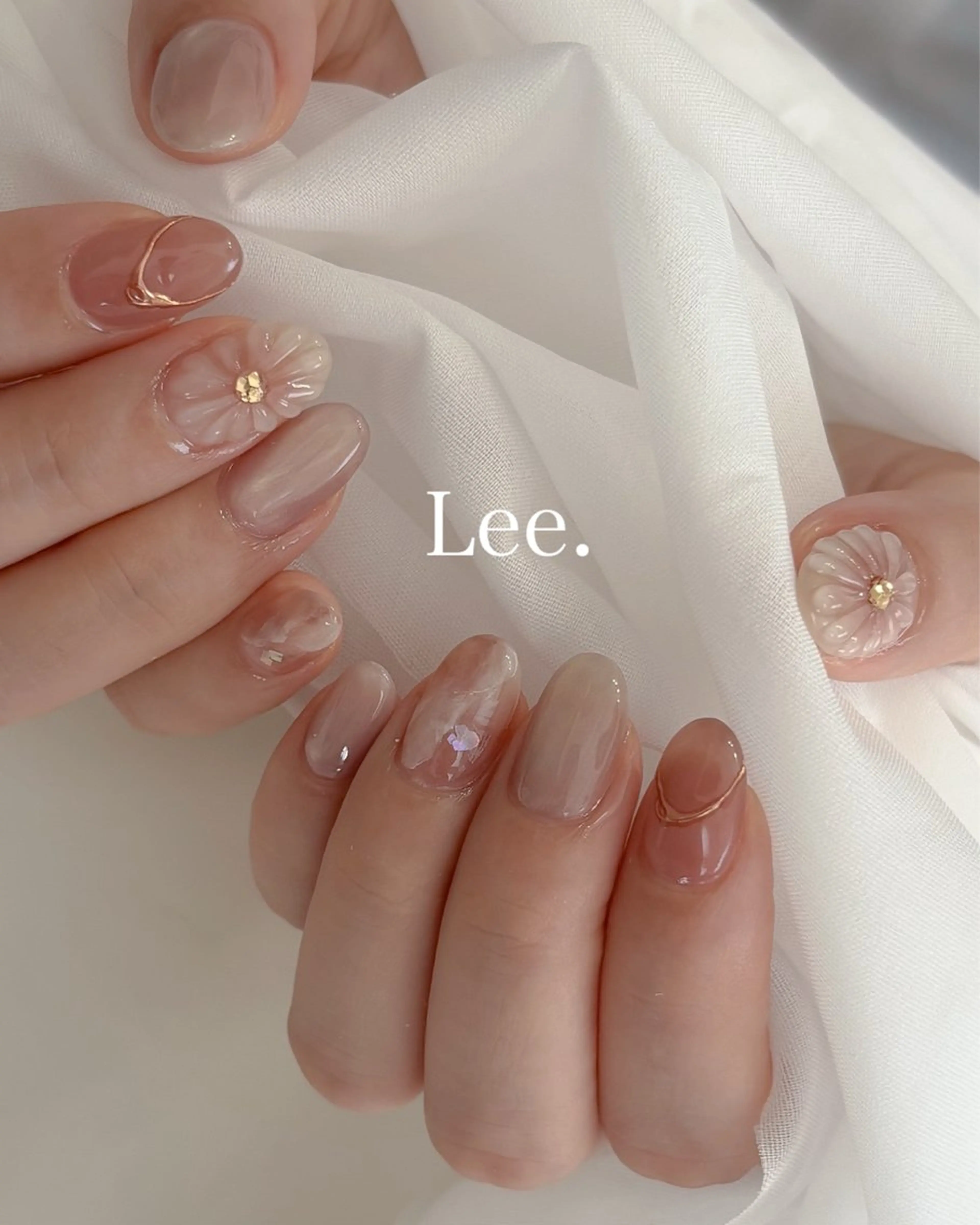 ネイル ハンドネイル Lee.nail ハルカのマツエク・マツパデザイン