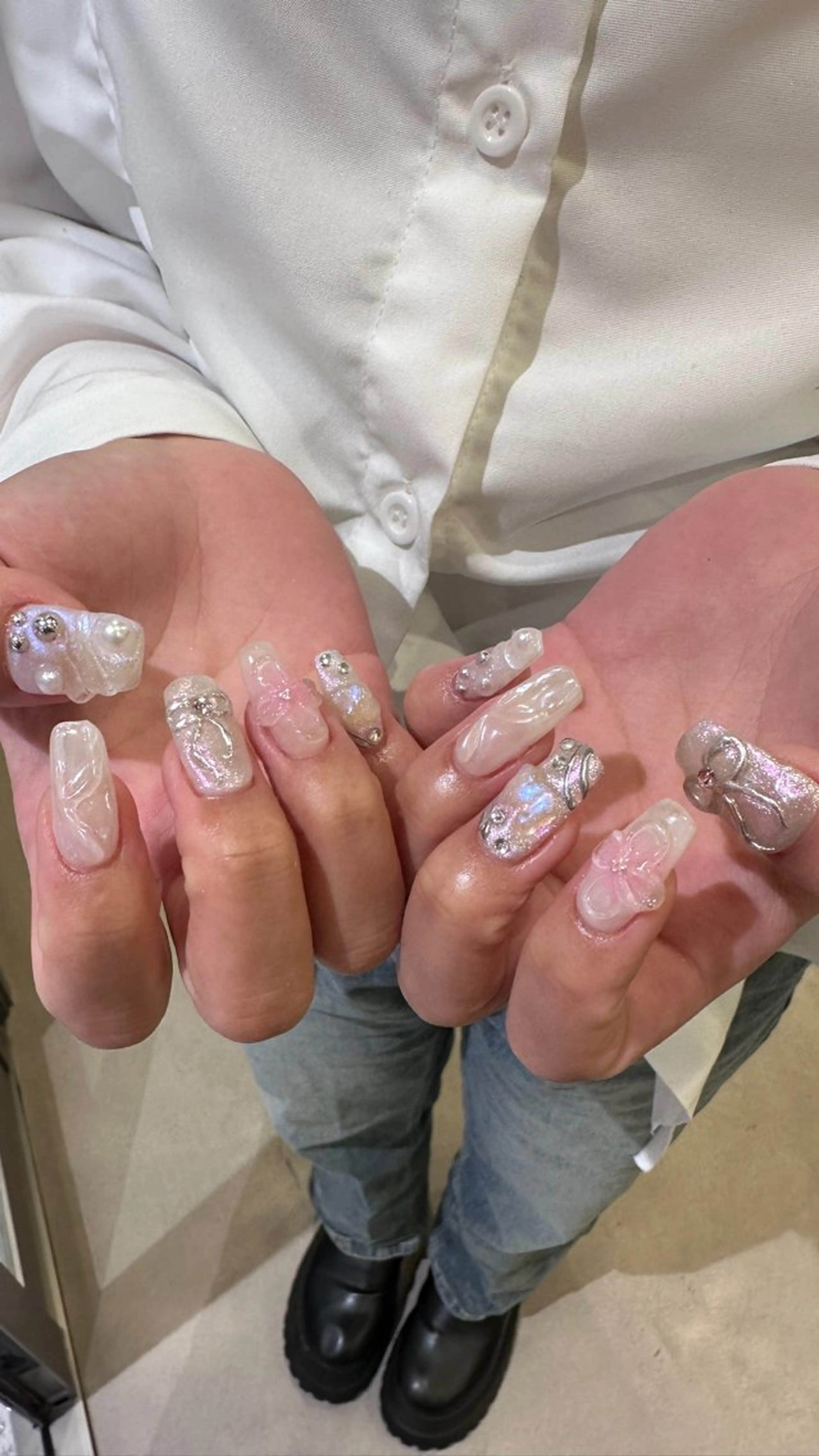 ネイル ハンドネイル 👽個性派ネイル🎀 komachiのネイルデザイン