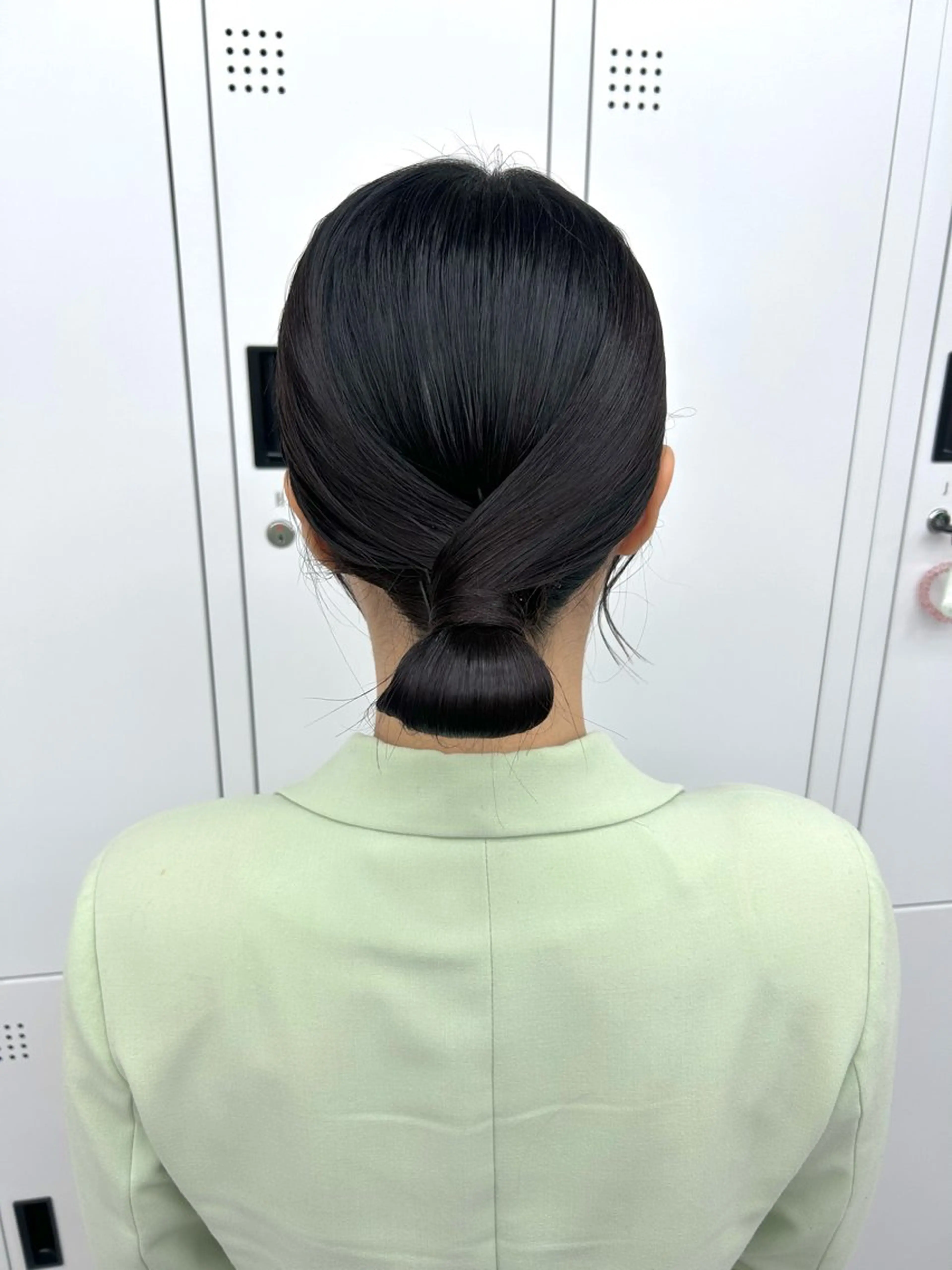 セミロング ヘアアレンジ 結婚式・ブライダル ヘアセット ハイトーン👱‍♀️ エクステ/彩花のヘアスタイル