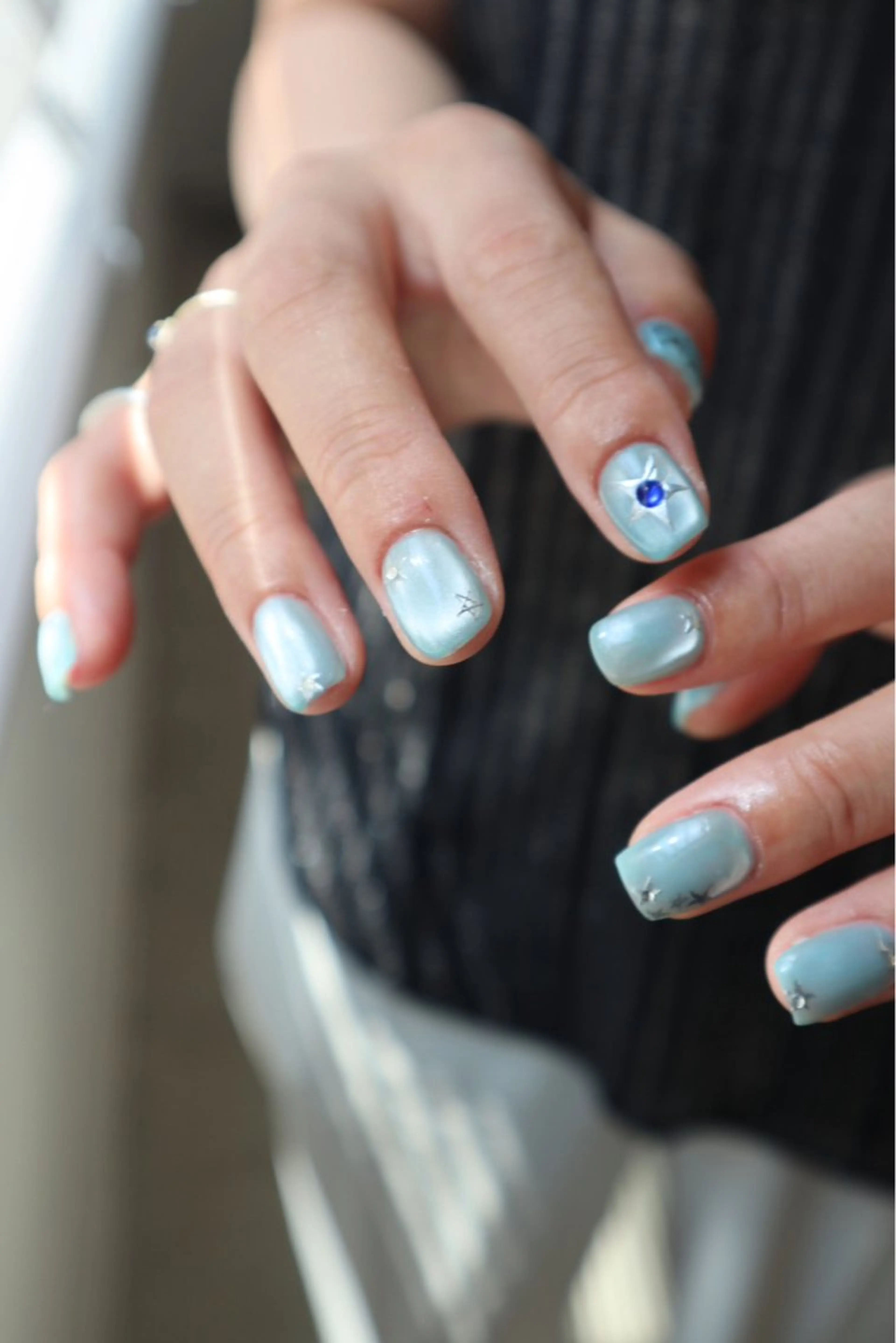 ネイル マグネットネイル ハンドネイル sister  mohawk所属・chika ／ nailのネイルデザイン