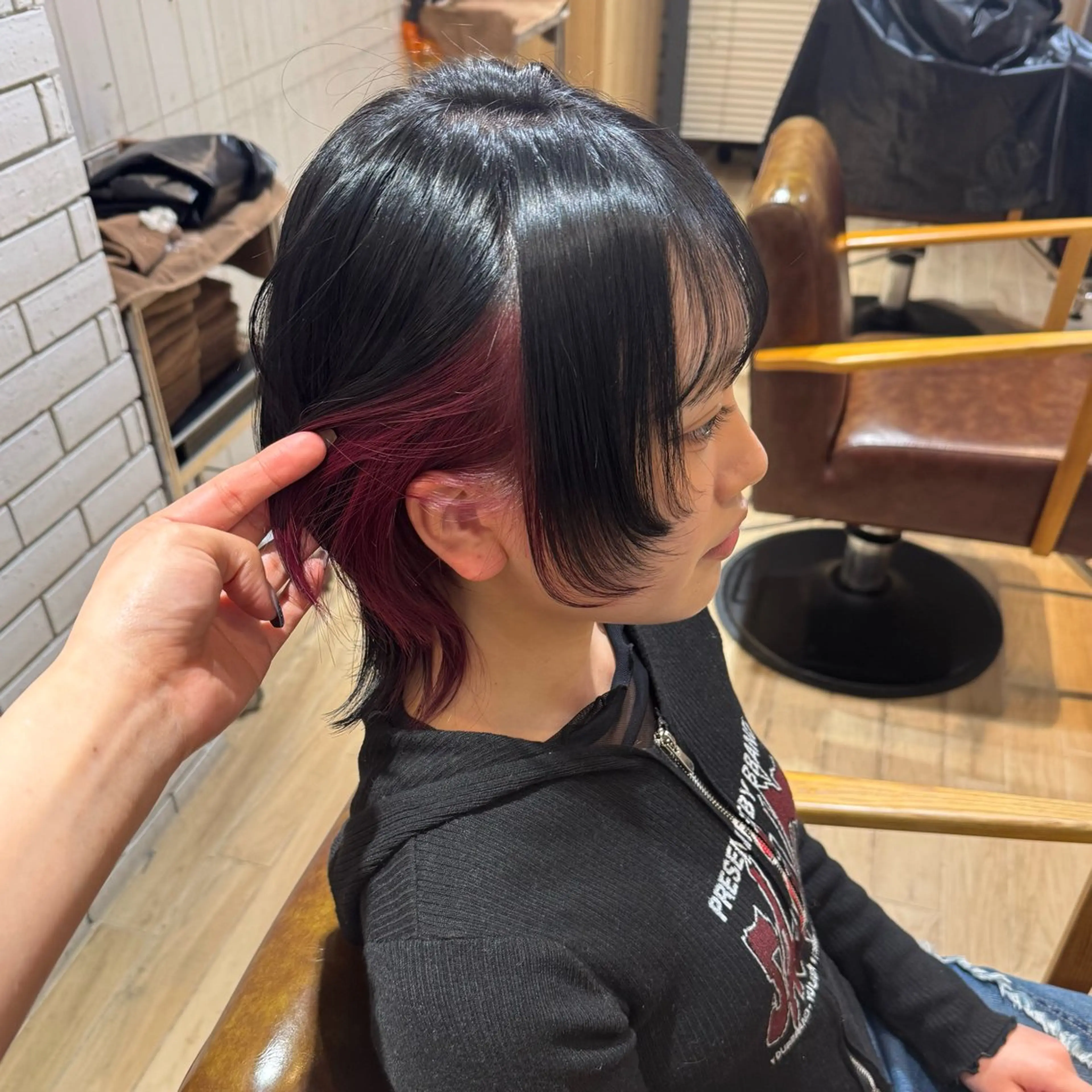 ショート カラー ブリーチ ヘアカラー トリートメント 🍀ブリーチ/艶カラ ー🍀 コイケのヘアスタイル