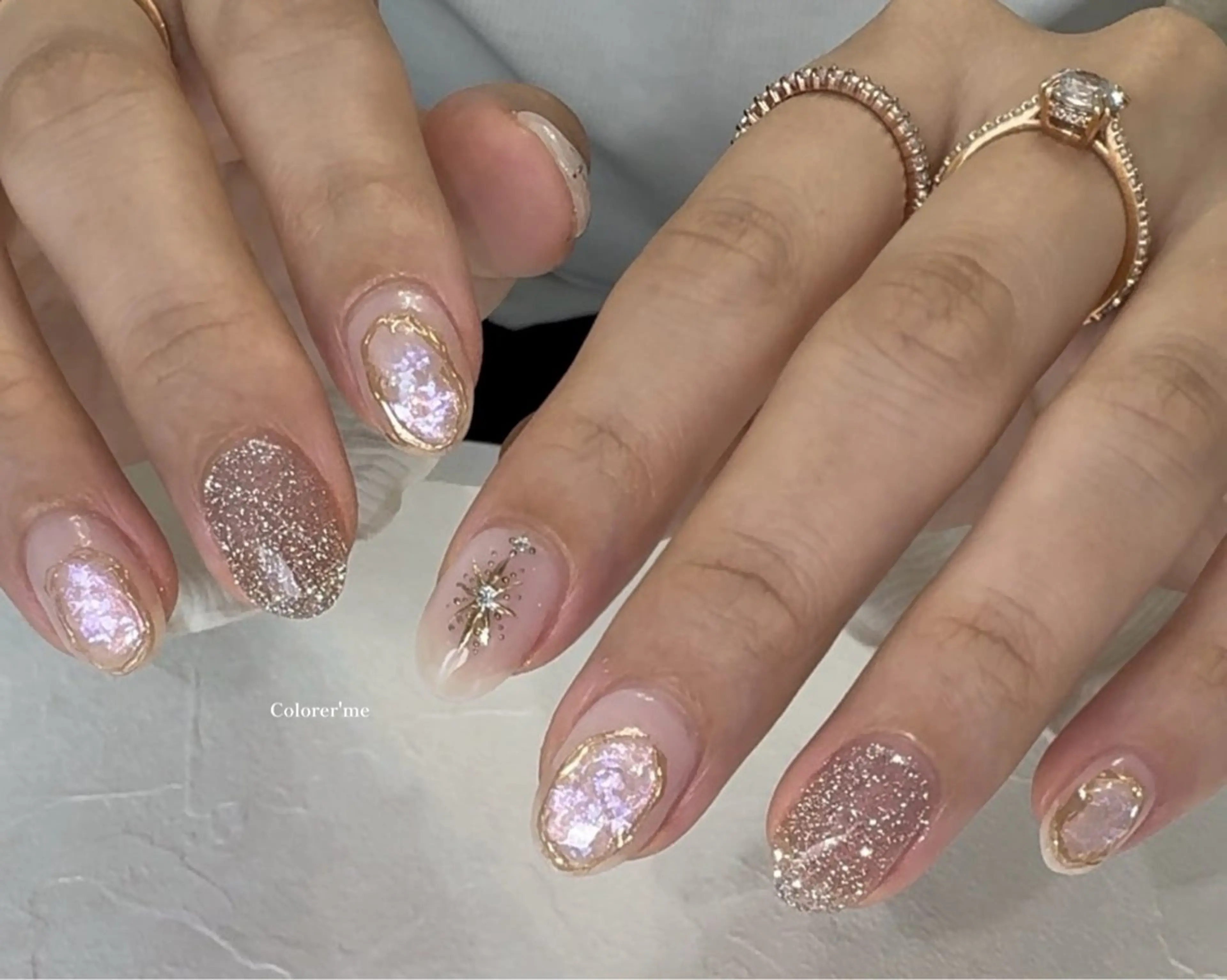 ネイル ニュアンスネイル Colorer'me クロレミーのネイルデザイン