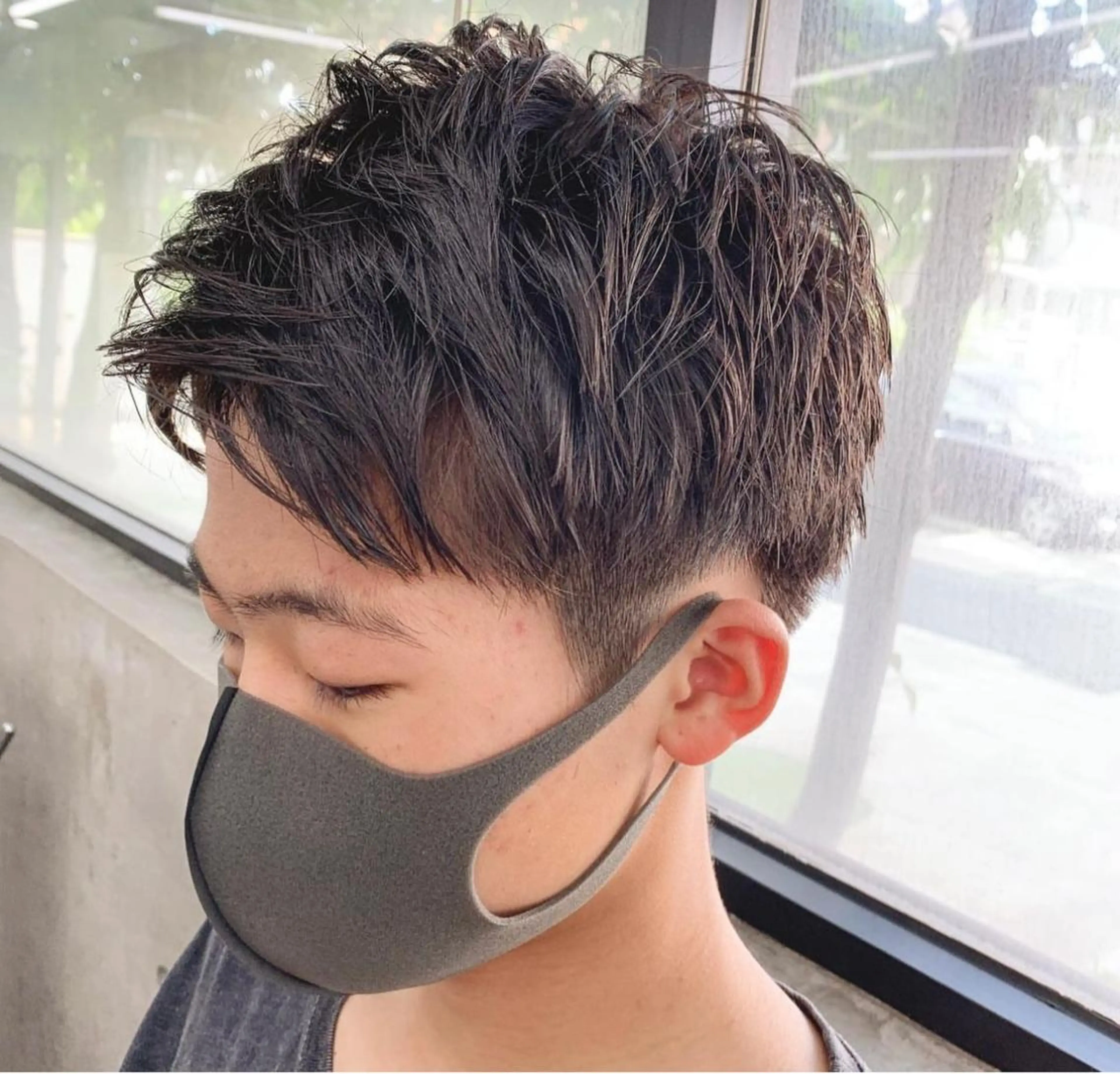 ショート メンズ カット 那須 颯太のヘアスタイル