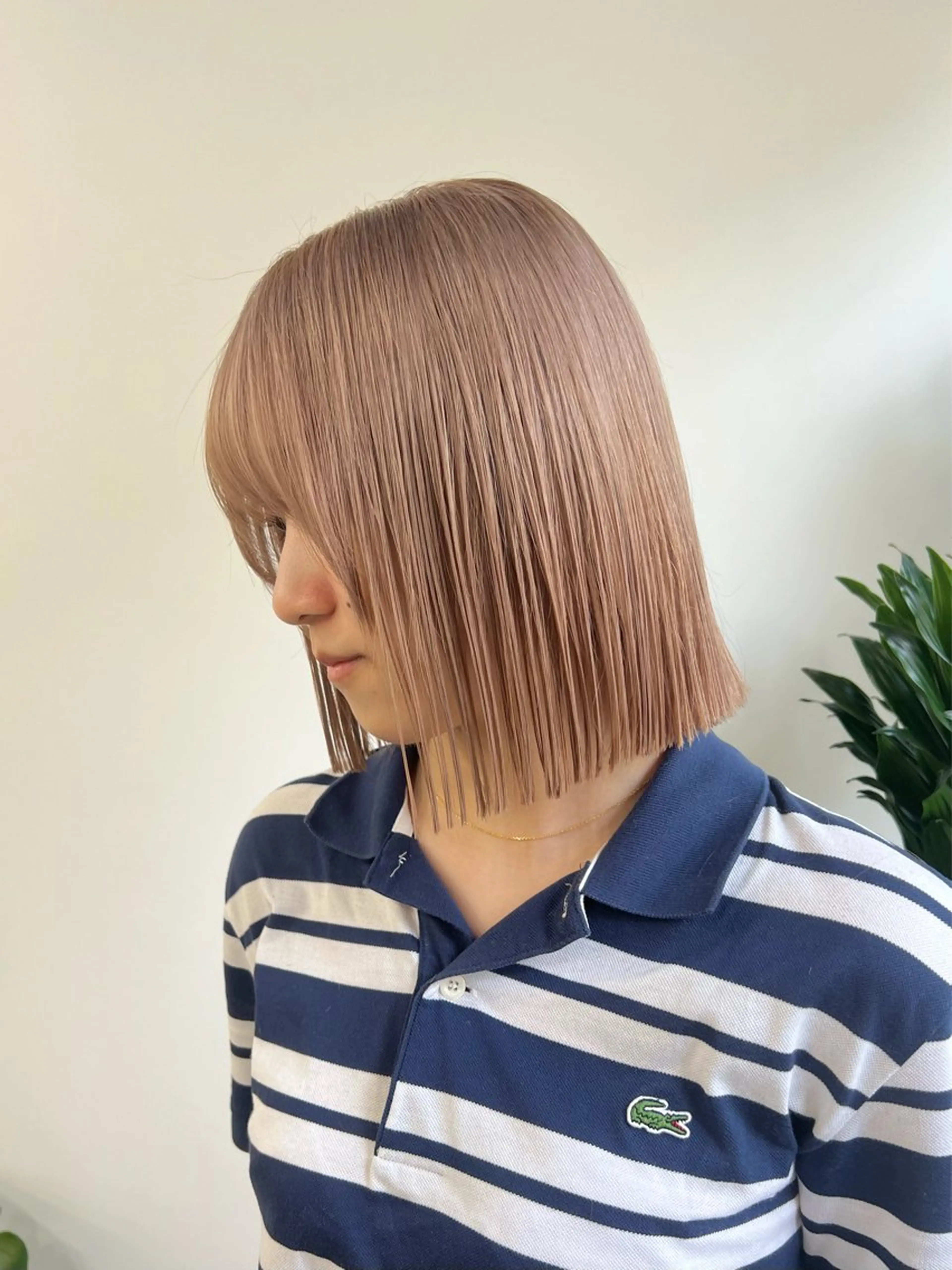 ミディアム カラー カット ヘアカラー トリートメント nico TOKYO 渋谷所属・ハイトーンブリーチ 特化🌈フジタハルキのヘアスタイル