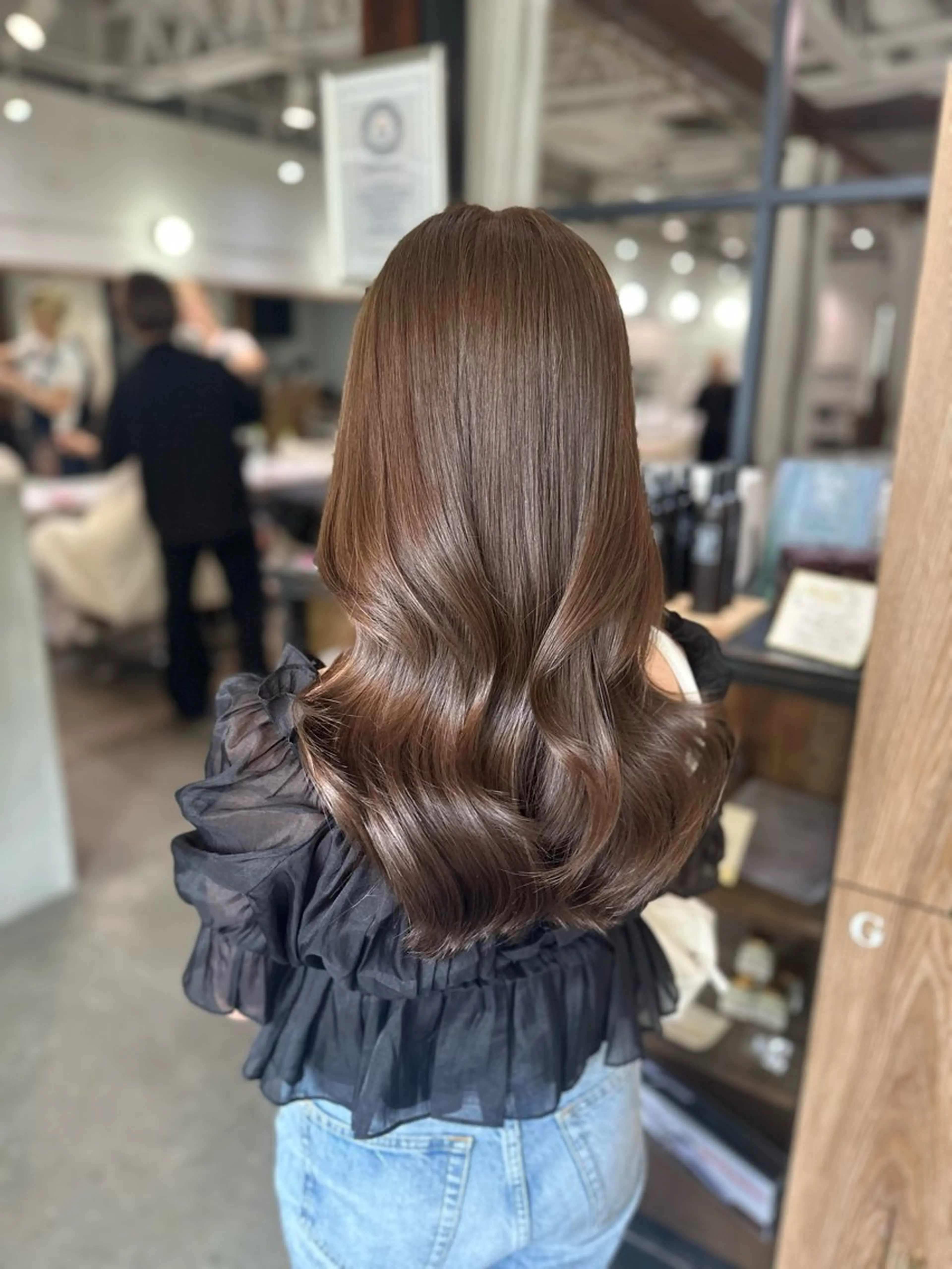 ロング 韓国ヘア透明感カラー / マイカ🍒のヘアスタイル