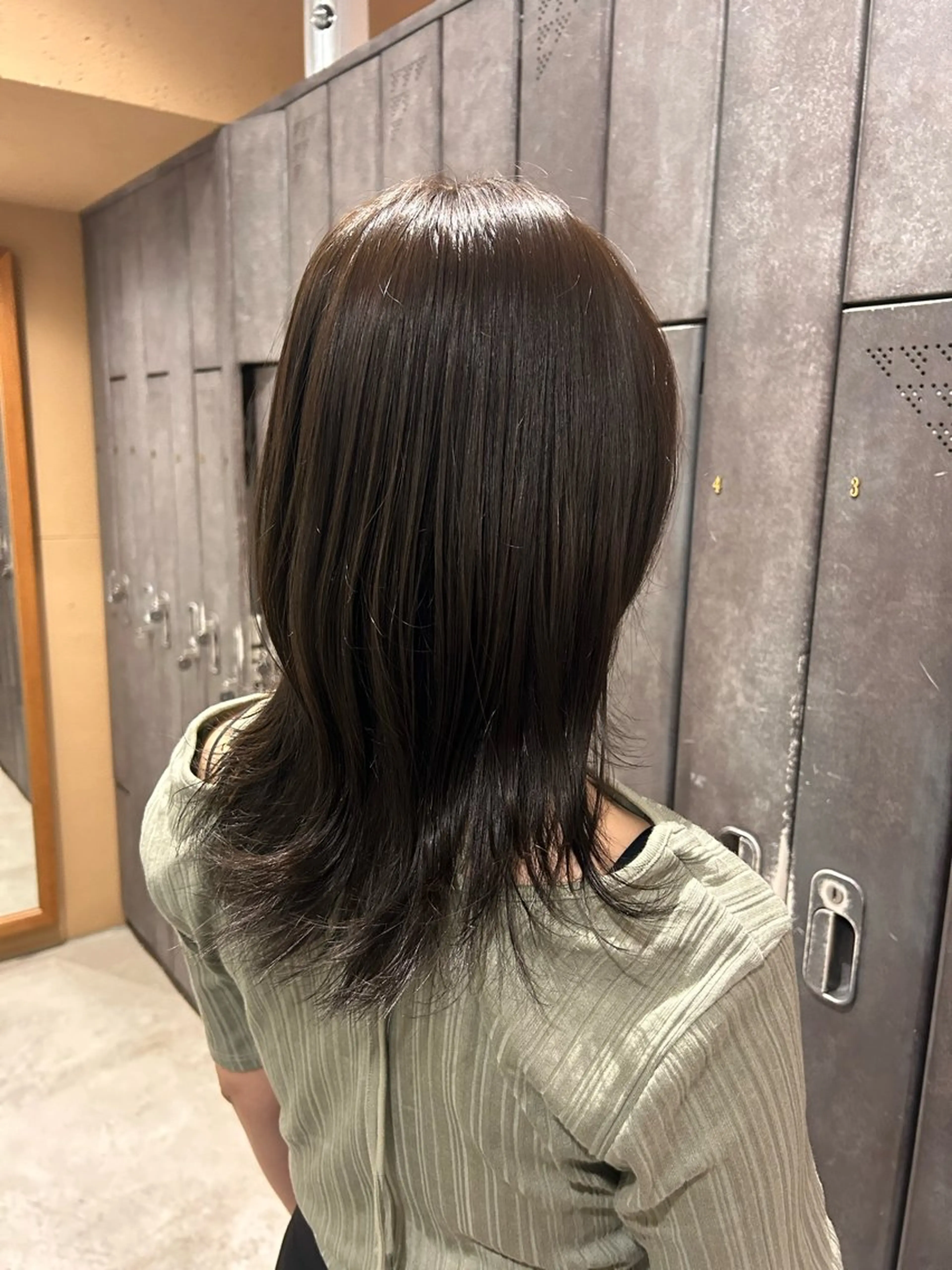 ミディアム カラー MASHU所属・デザインカラー /北堀江/リノのヘアスタイル
