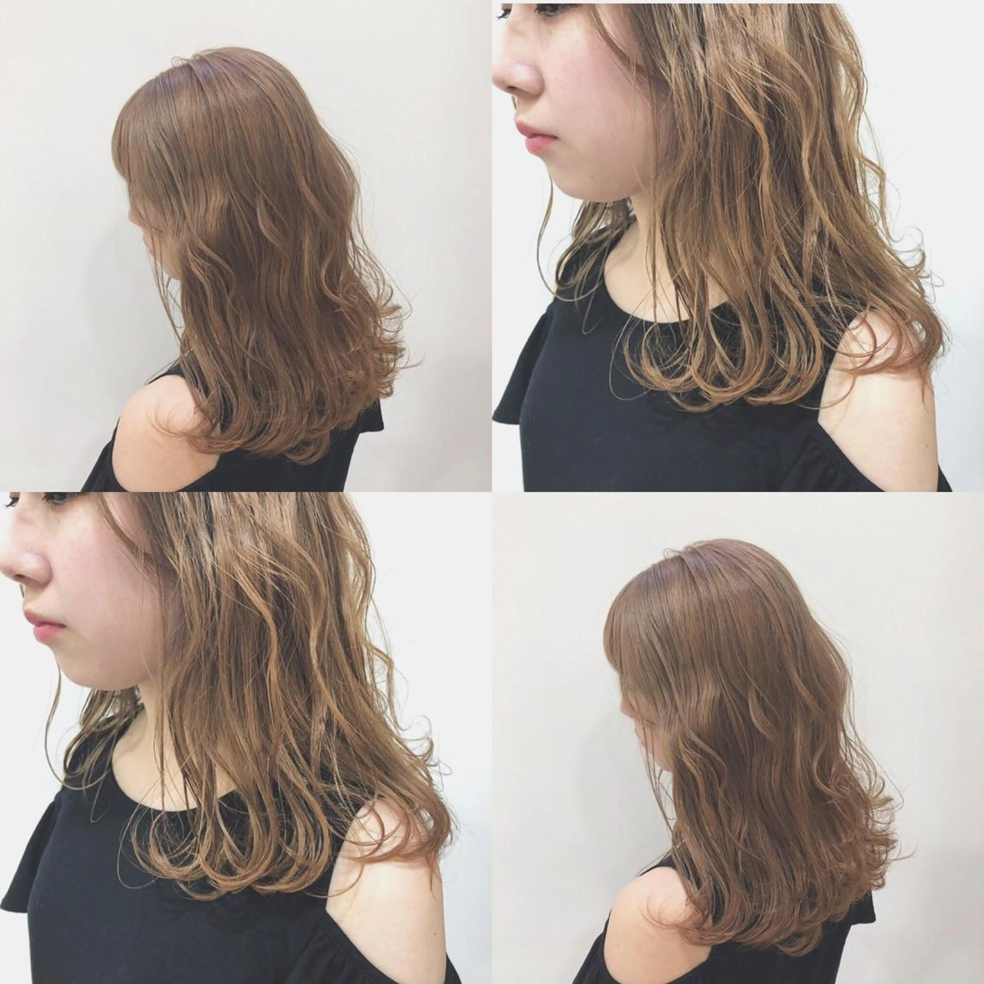 ロング カラー ベージュカラー ミルクティーベージュ 🌻Insta指名 NO.1🌻Shoのヘアスタイル