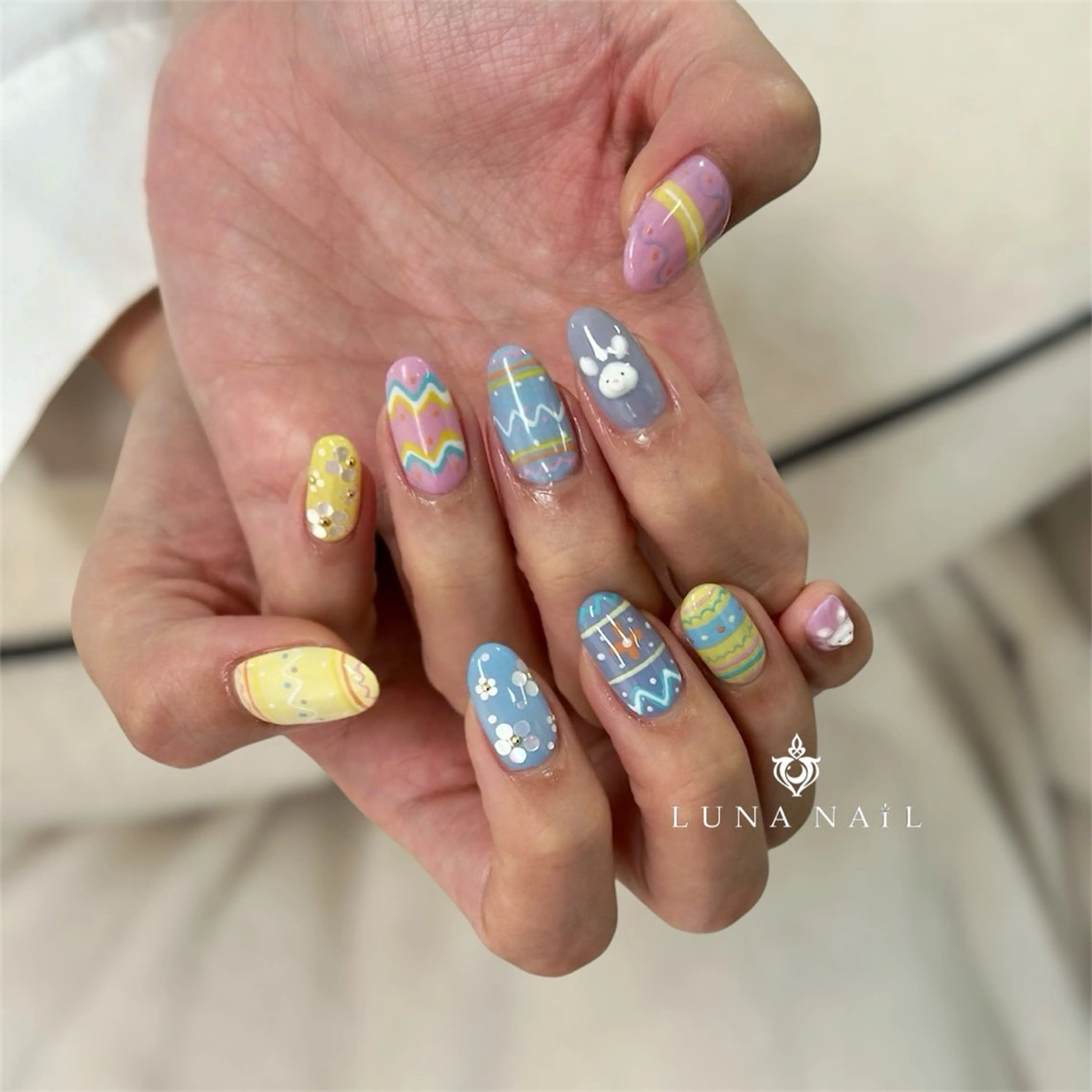 ネイル ハンドネイル アトリエ　ミモザ所属・いまむら あかりのネイルデザイン