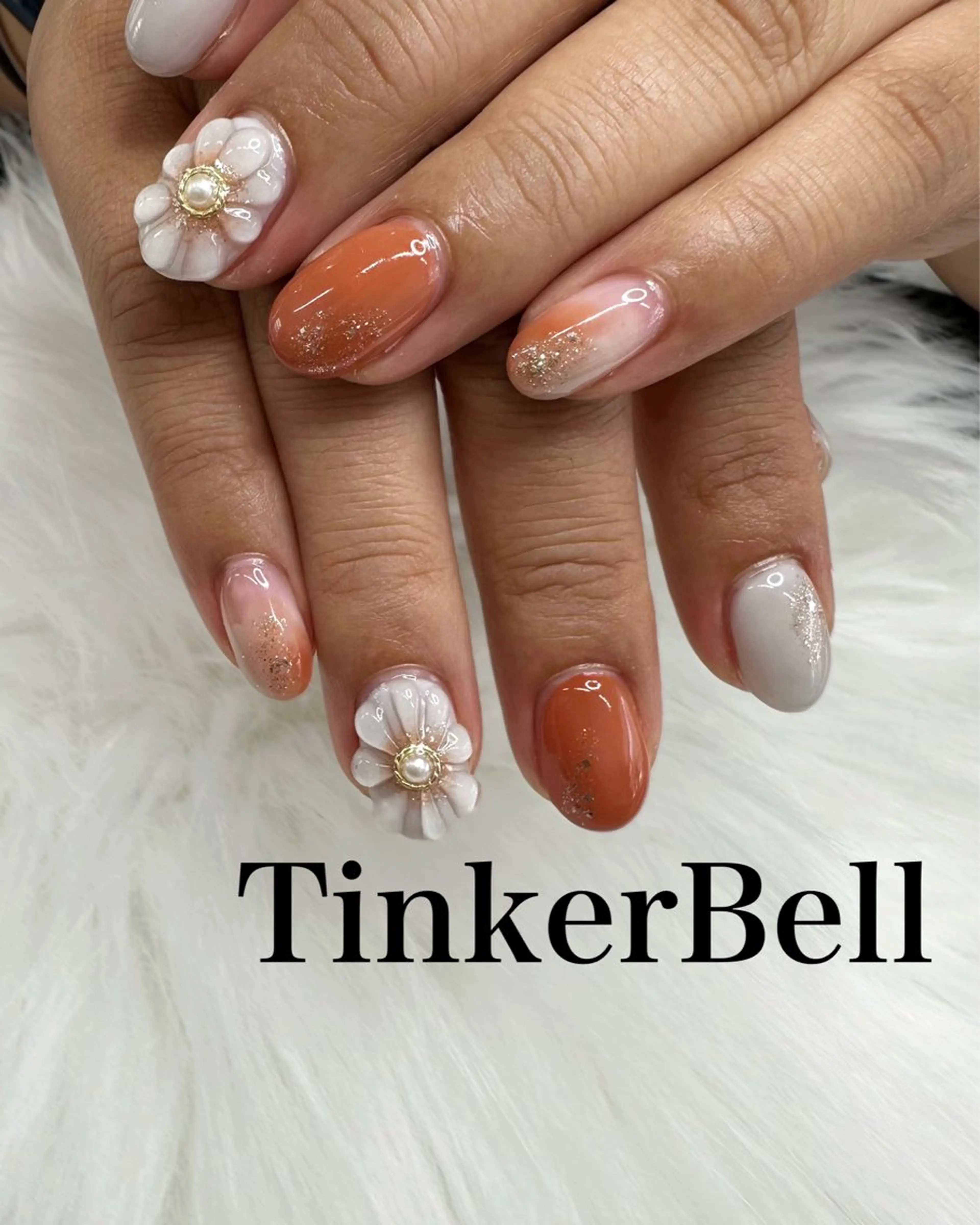 ネイル ハンドネイル Tinker Bellのネイルデザイン