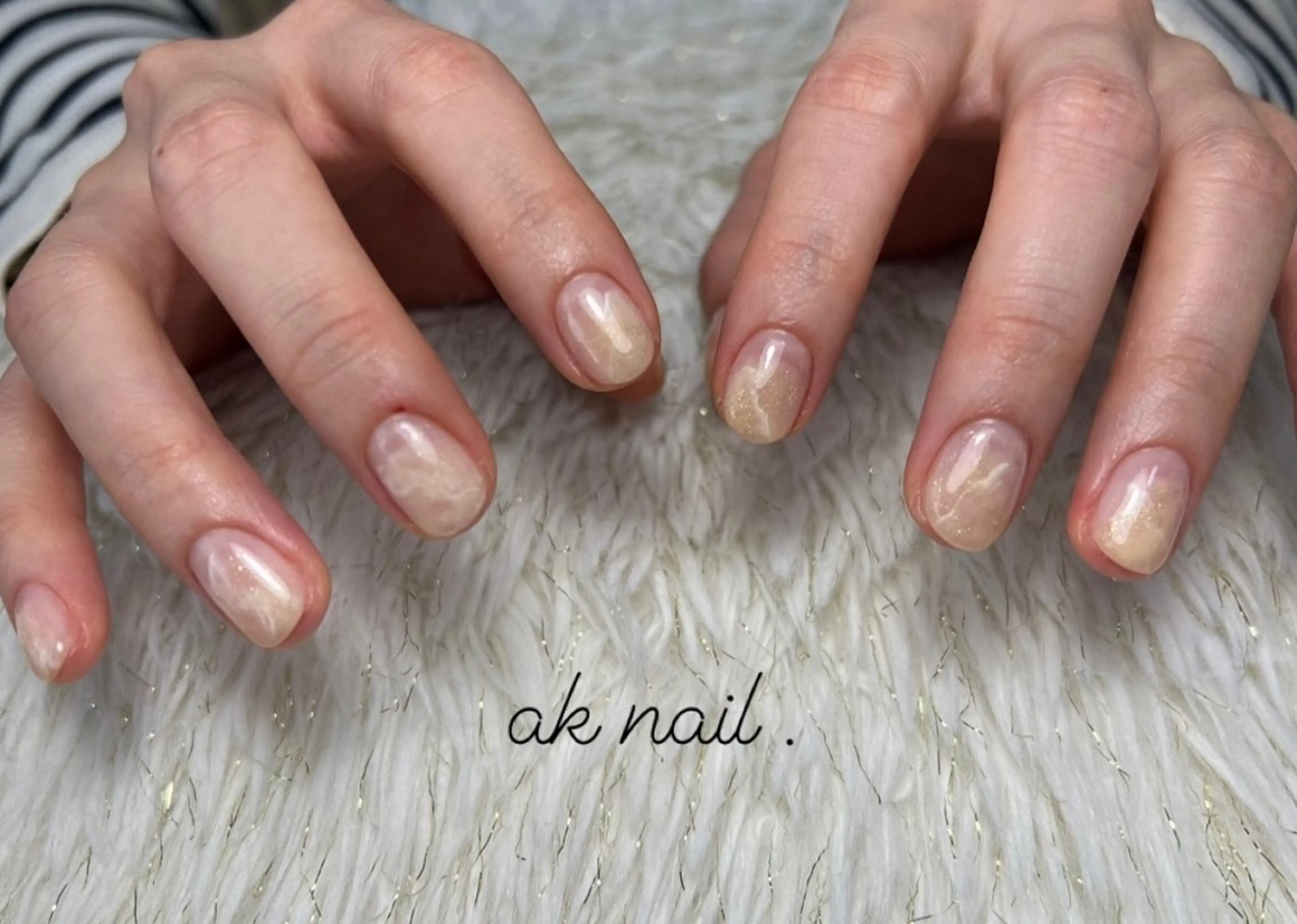 ネイル ハンドネイル ak nail .のネイルデザイン