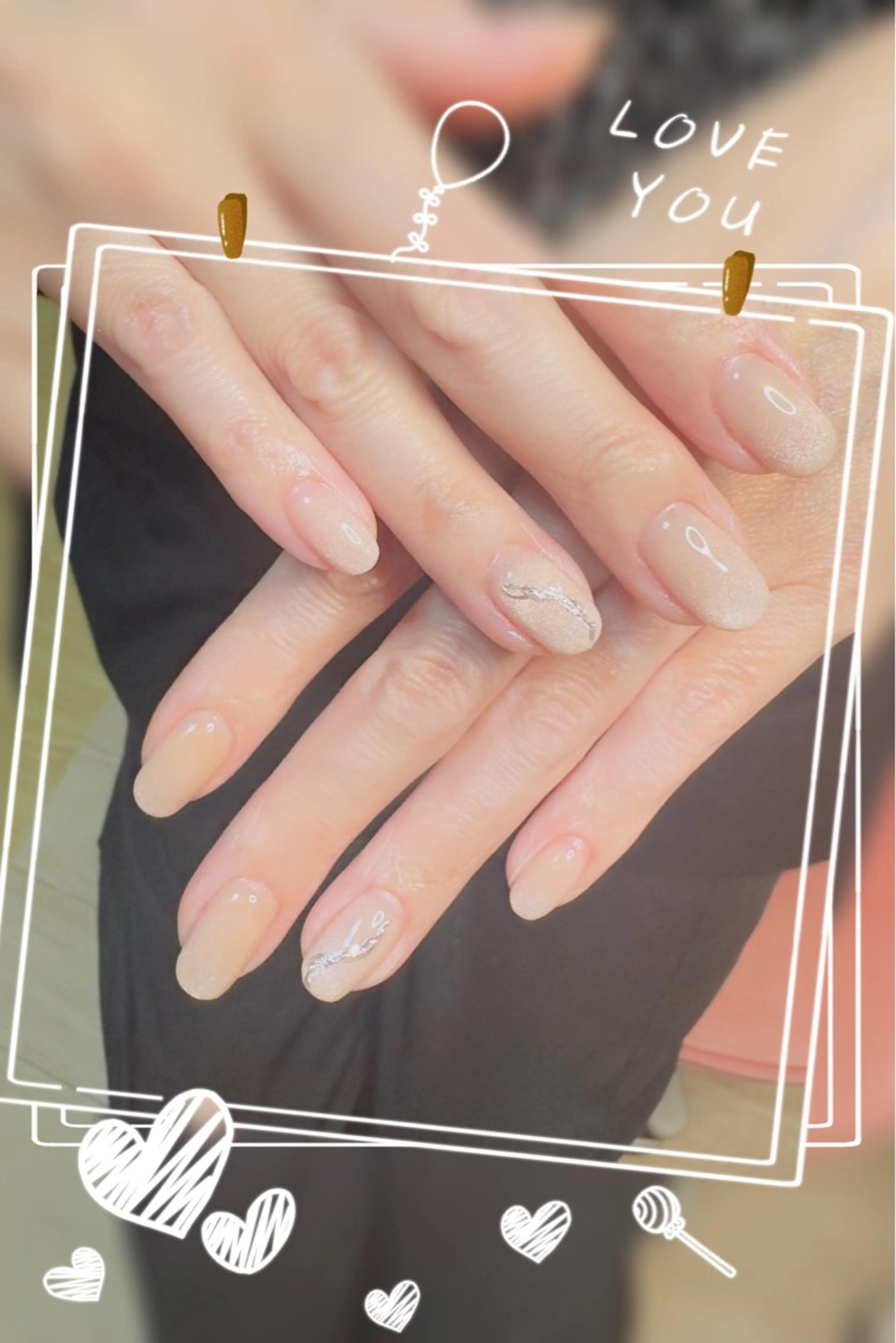 ネイル ハンドネイル ハンドケア Beauty Lounge PRINCESS所属・PRINCESS Linのネイルデザイン