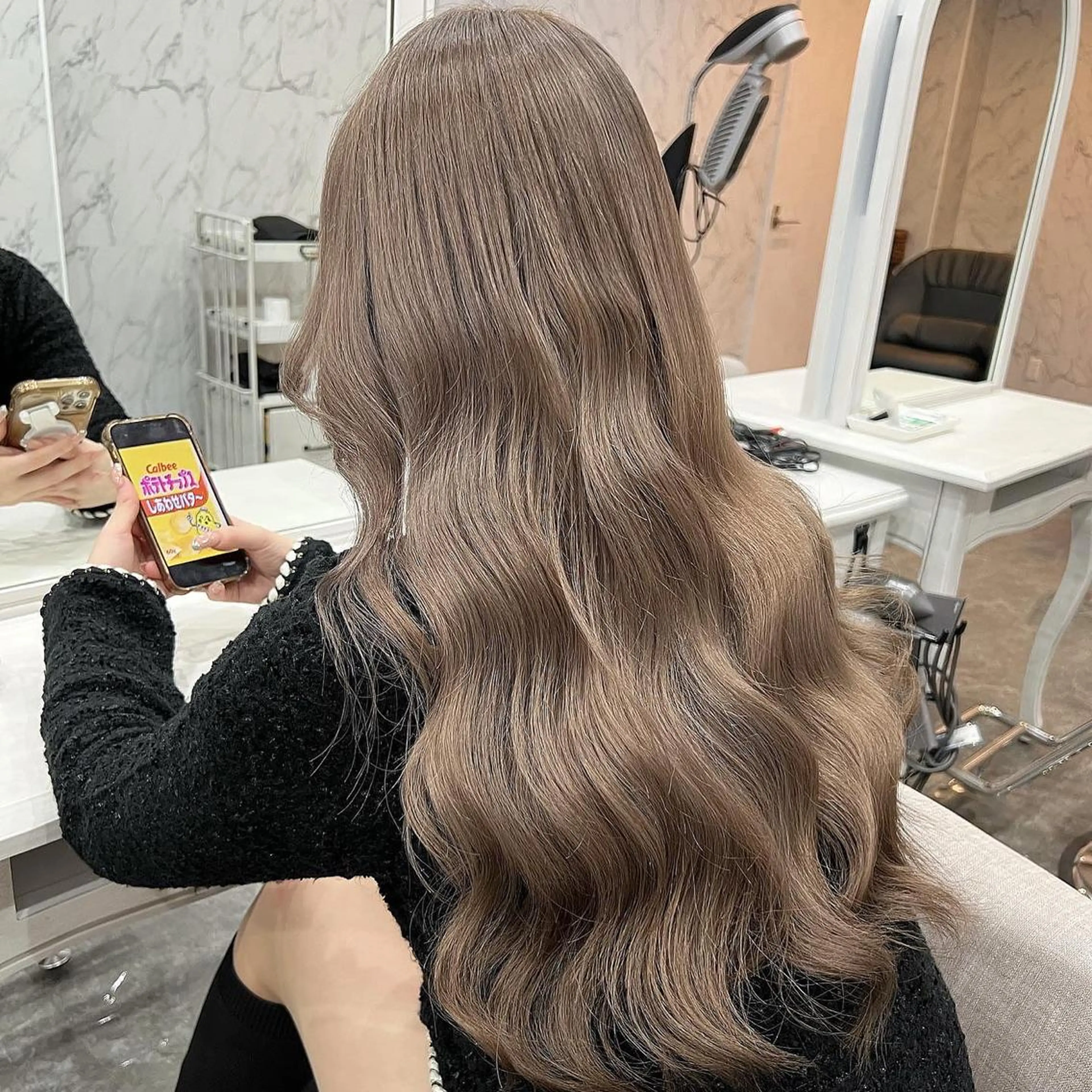 ロング ヘアカラー PARIS hair salon所属・秋葉原　柏木絢汰 ✨当日予約okのヘアスタイル
